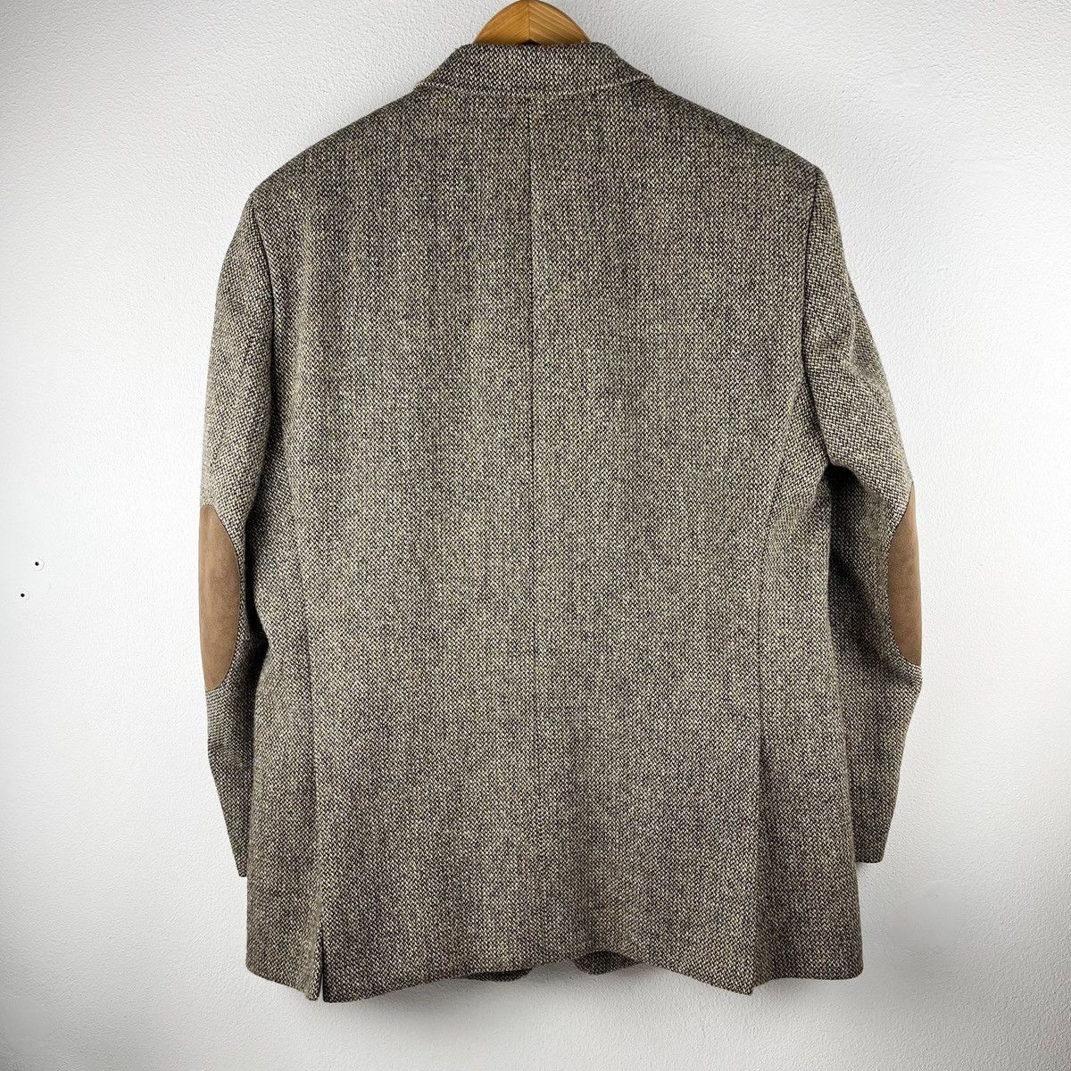 Harris Tweed × Vintage HARRIS TWEED Blazer Sport Coat Herringbone Mens size 50 Size 50R - 5 Thumbnail
