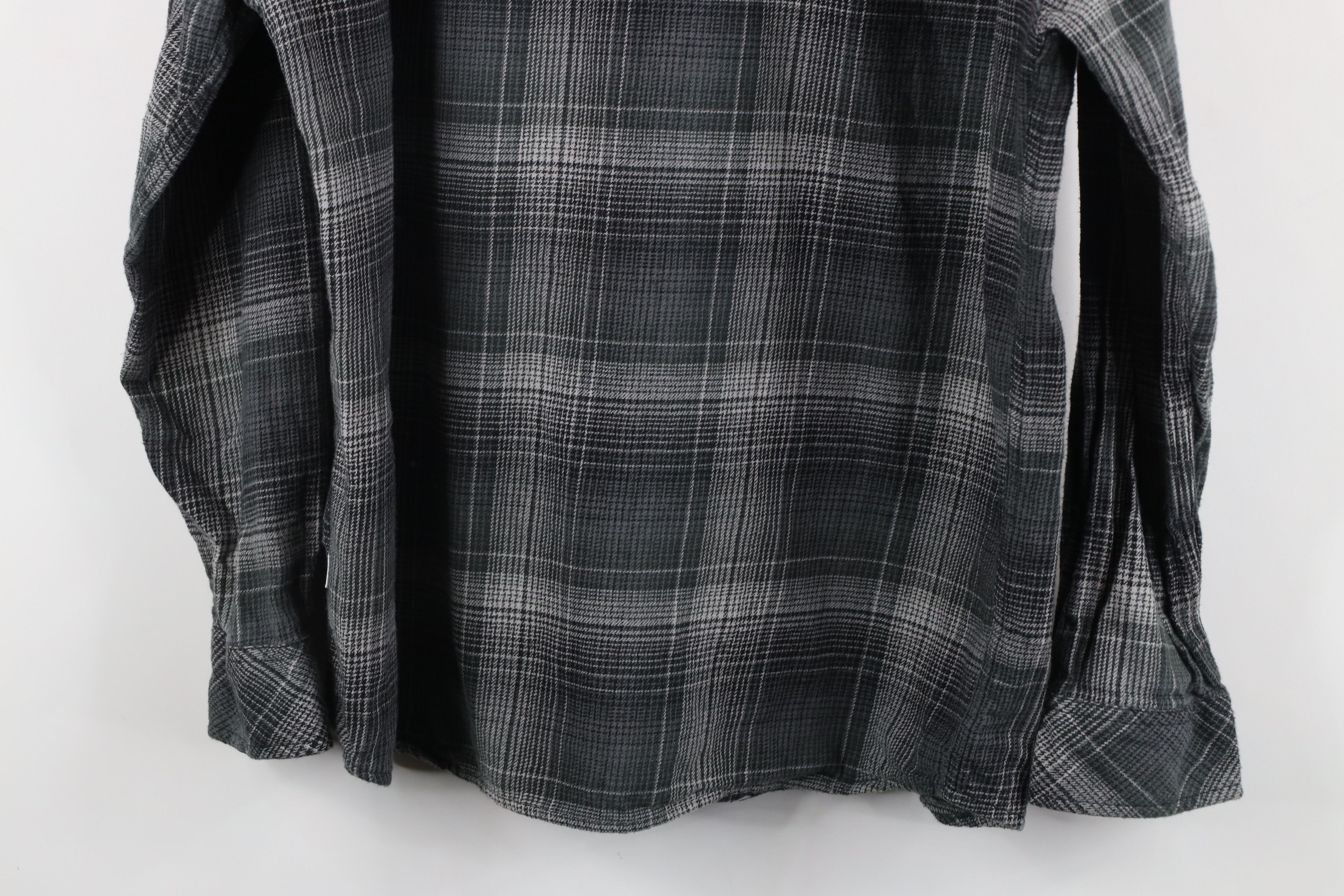 Hurley × Vintage Vintage Hurley Surfing Pocket Flannel Collared Button Shirt Size US L / EU 52-54 / 3 - 13 Thumbnail