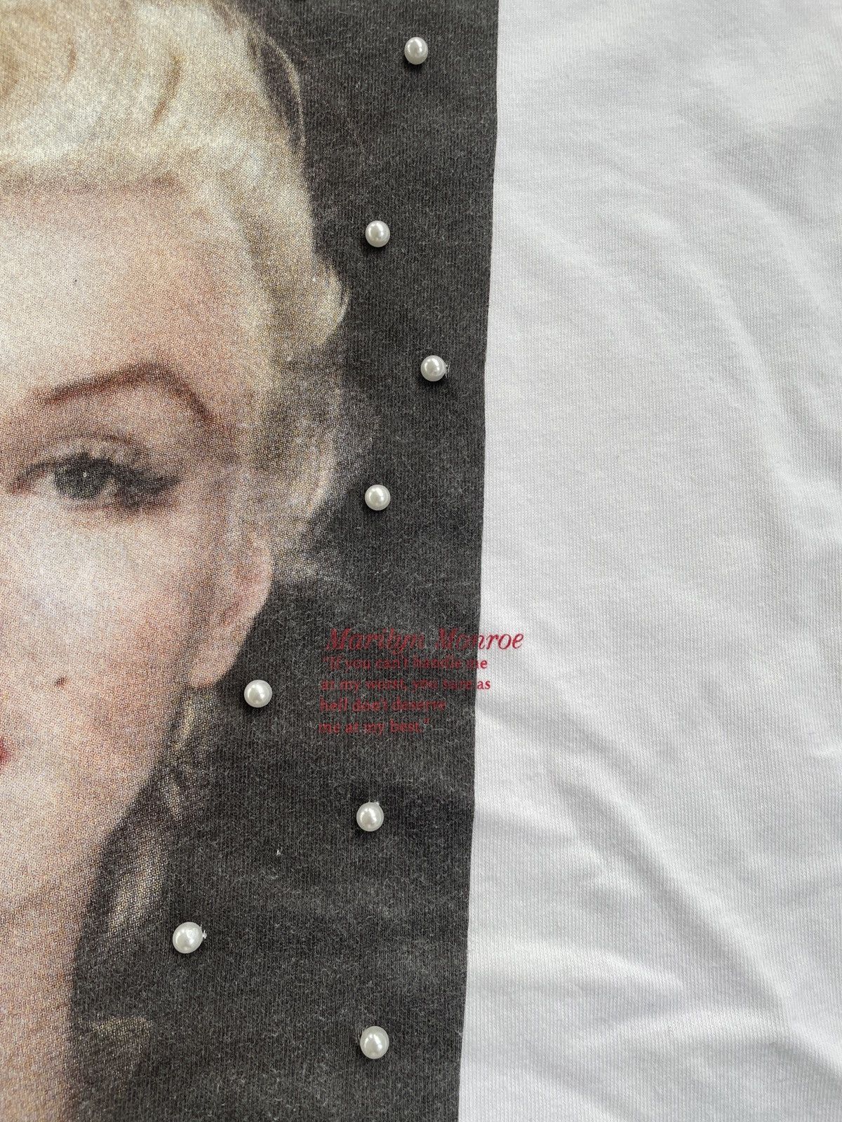Forever 21 FOREVER 21 PLUS MARILYN MONROE TEE Size L / US 10 / IT 46 - 3 Thumbnail