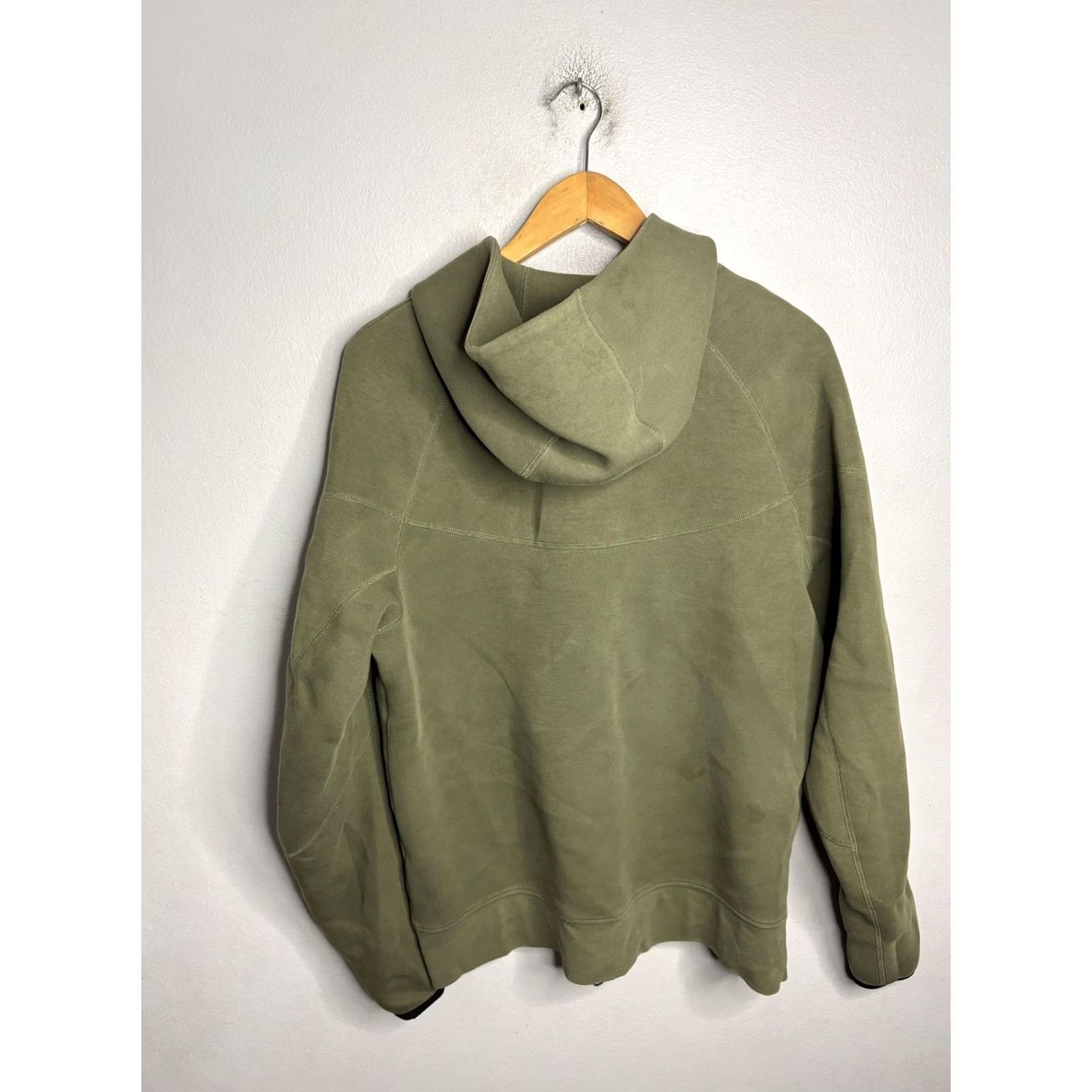Nike Nike Hoodie Mens Large Green Full Zip Athletic Jacket Pockets Logo Swoosh Size US L / EU 52-54 / 3 - 6 Thumbnail