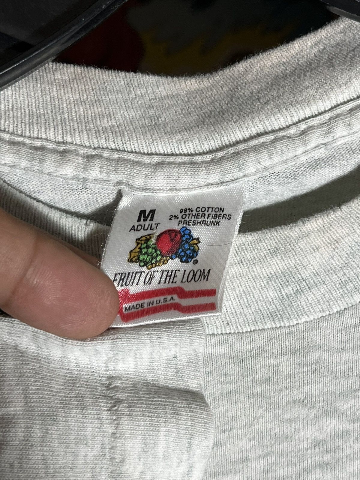 Fruit Of The Loom Vintage 90s Memphis State Tigers University Tee Size US M / EU 48-50 / 2 - 3 Thumbnail