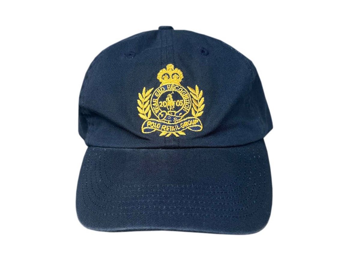 Polo Ralph Lauren Polo Ralph Lauren Retail Group YearEnd Recognition Crest Hat Size ONE SIZE - 1 Thumbnail