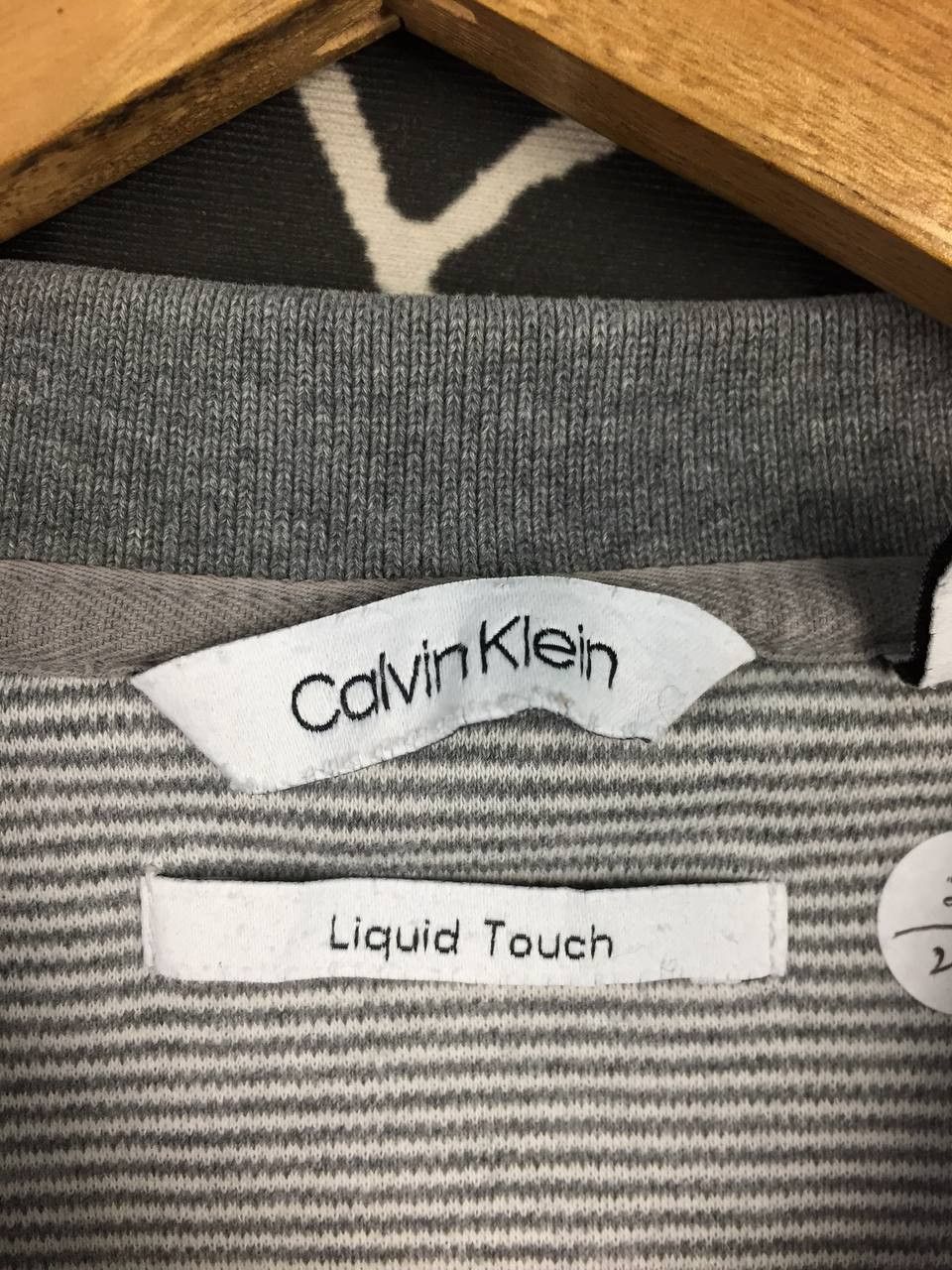 Calvin Klein Calvin Klein CK Liquid Touch Casual Striped Polo Shirt Size US XL / EU 56 / 4 - 9 Thumbnail
