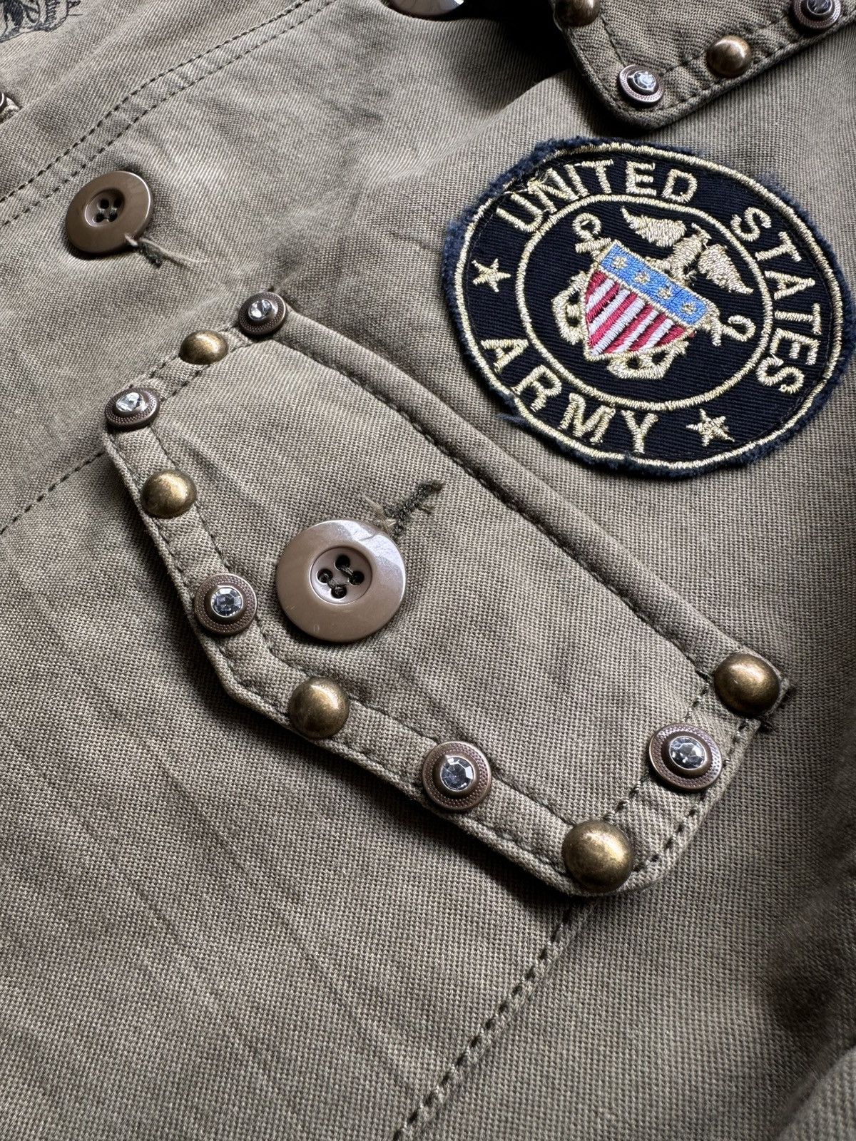 JACKROSE 00's JACKROSE Japan studded collar jacket Size US M / EU 48-50 / 2 - 23 Thumbnail