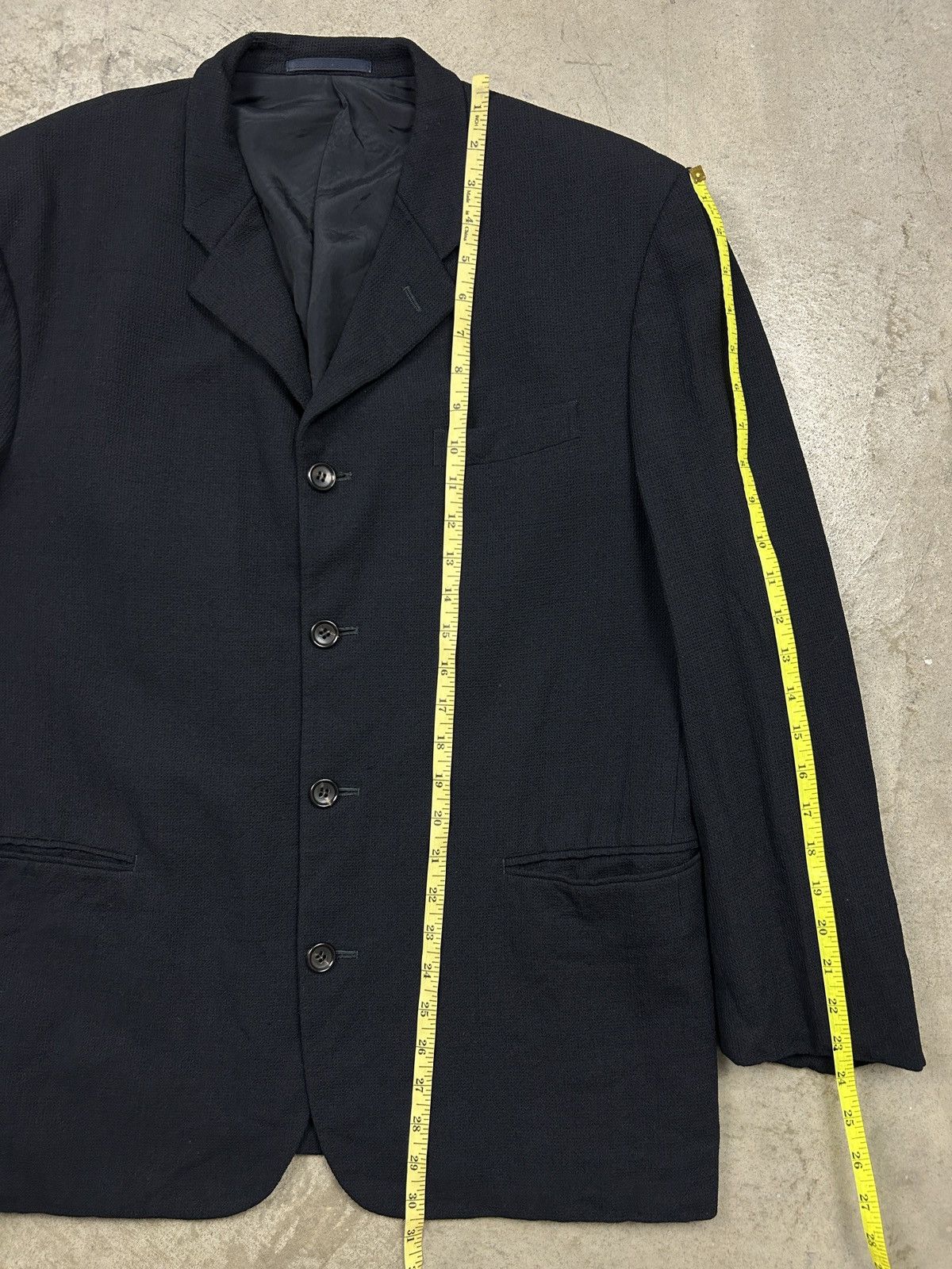 Comme des Garcons × Comme des Garcons Homme × Vintage 1997 Comme des Garcons - Blazer Size 40R - 15 Thumbnail