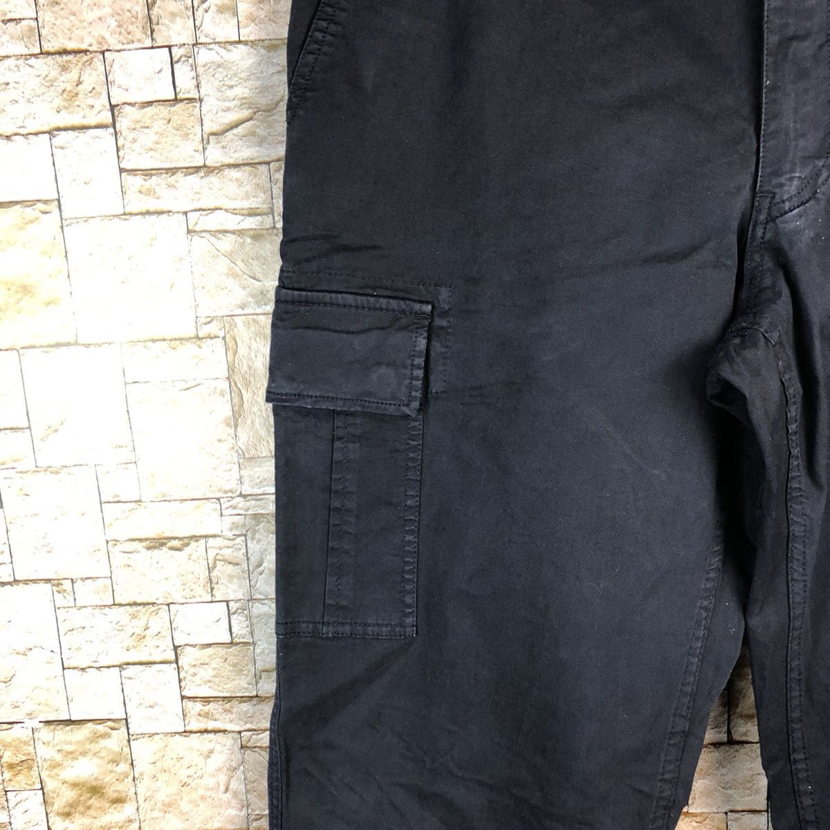 Japanese Brand Uniqlo Black japan utility tactical Cargo Pants #A645 Size US 34 / EU 50 - 9 Thumbnail