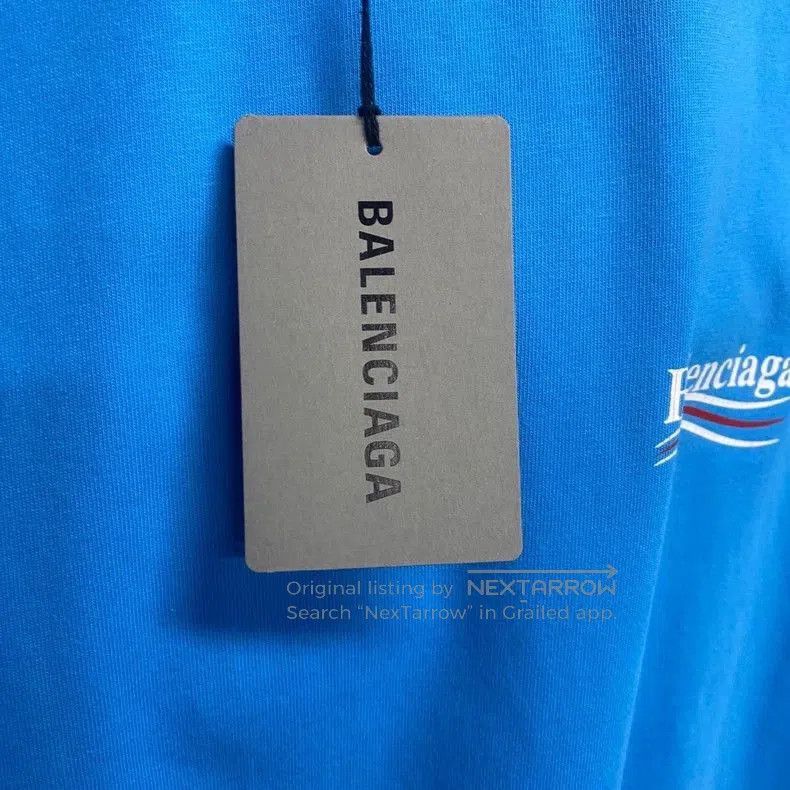 Balenciaga Balenciaga Blue Coke Print Logo Tee. Size US XS / EU 42 / 0 - 4 Thumbnail