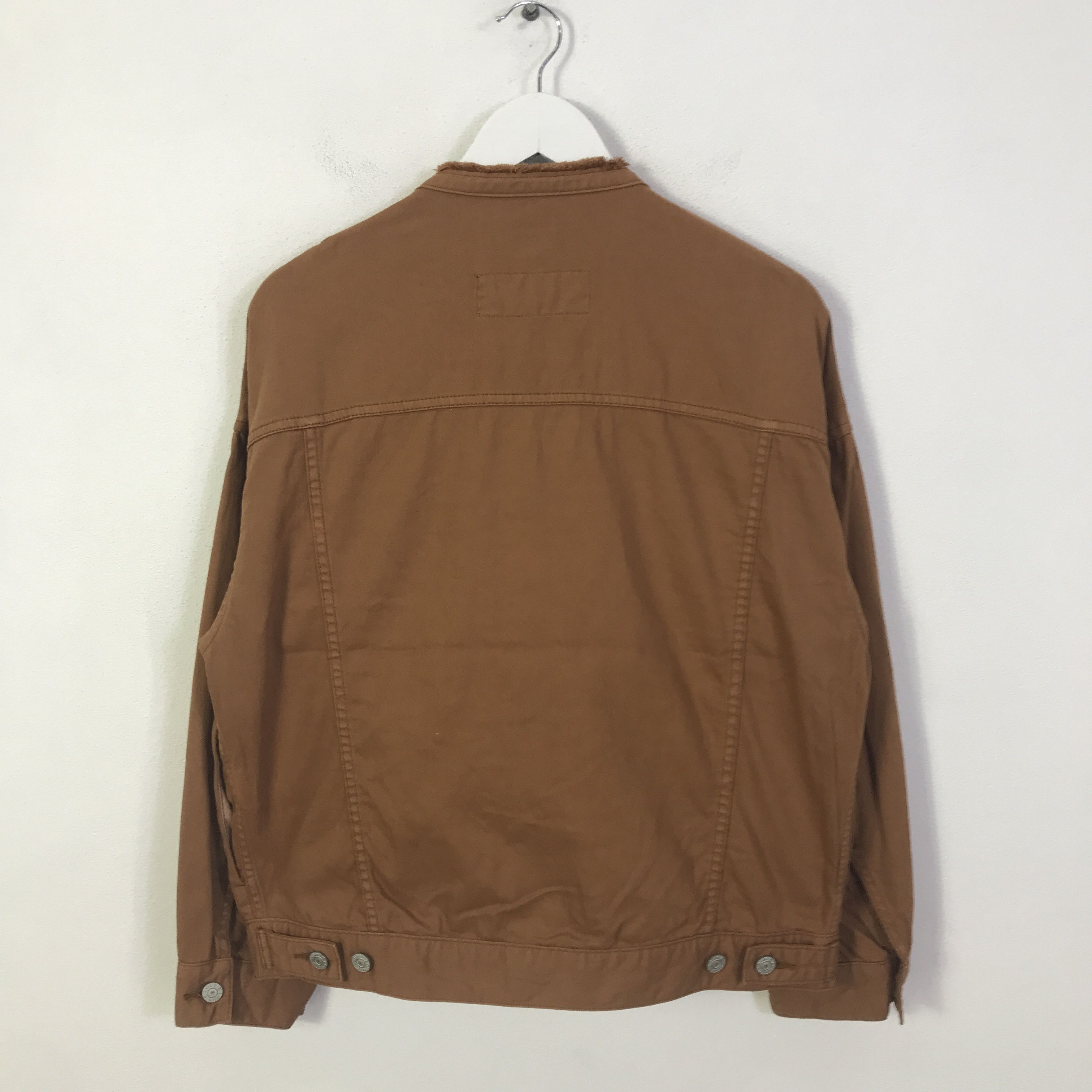Japanese Brand Lounie Design Type 2 Pocket denim jacket K87B14 Size US L / EU 52-54 / 3 - 3 Thumbnail