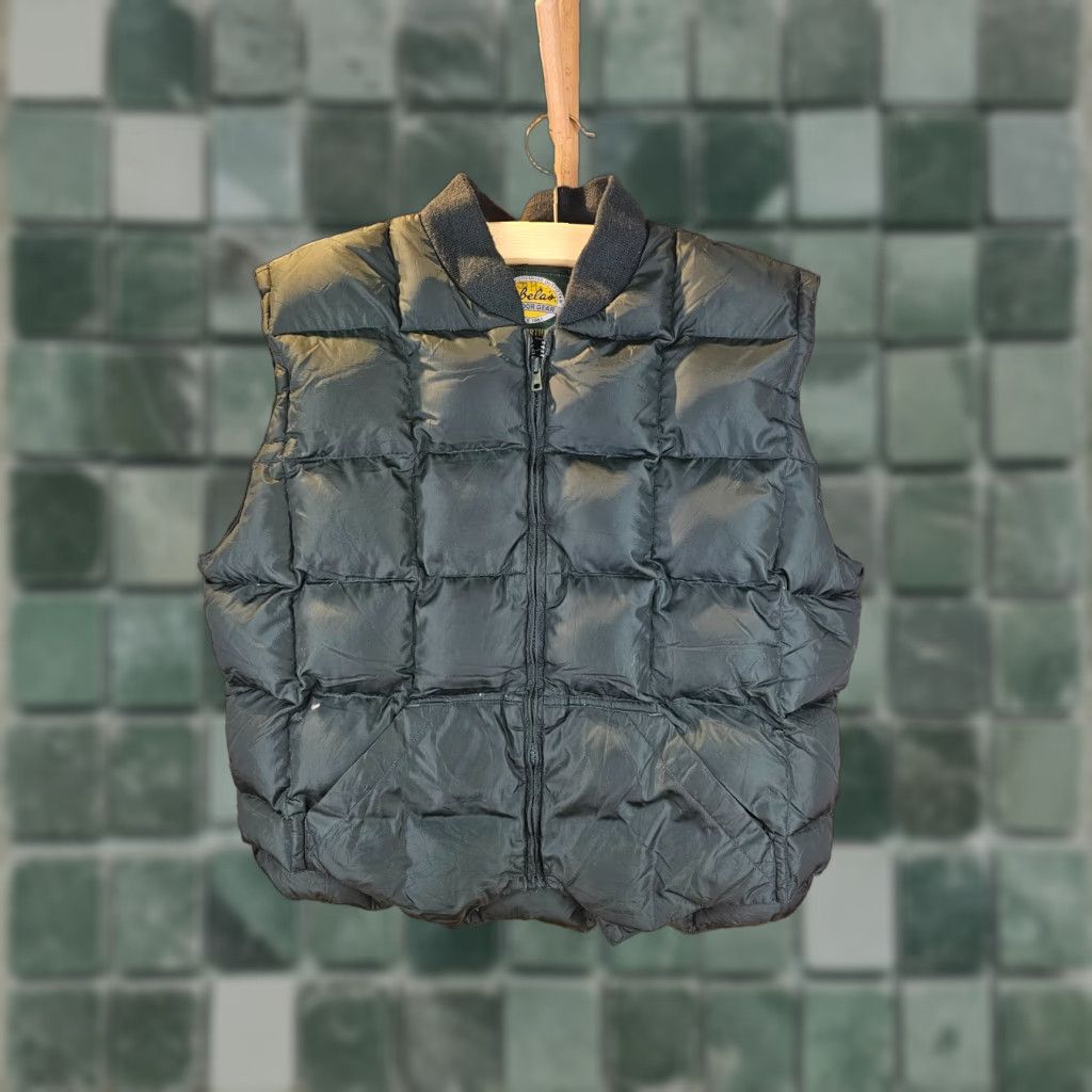Vintage VINTAGE Cabela's GREEN DOWN VEST LARGE 90's MEN Vest Puffer Jacket Wool Down Insulation Size US L / EU 52-54 / 3 - 1 Thumbnail