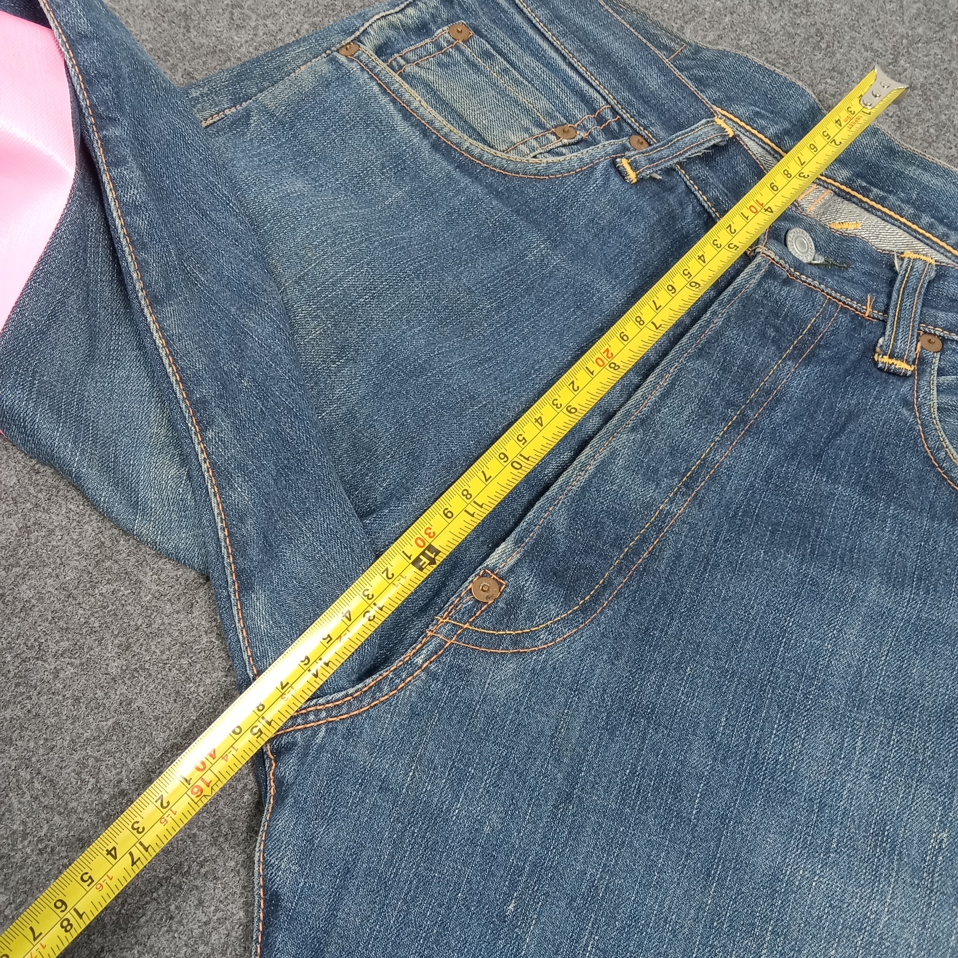Evisu Evisu Japanese Brand Daicock Custom Art Denim Jeans C272N20 Size US 31 - 11 Thumbnail
