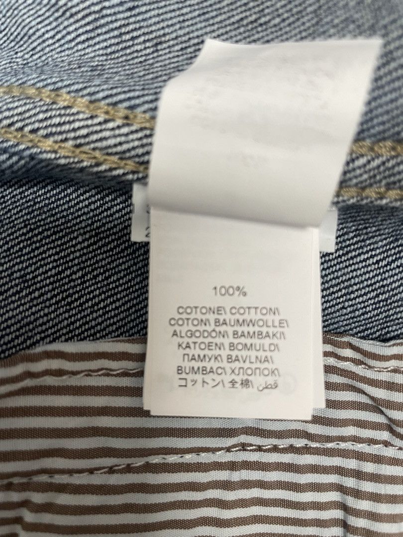 Brunello Cucinelli BRUNELLO CUCINELLI Classic Collar Denim Jacket Size US L / EU 52-54 / 3 - 17 Thumbnail