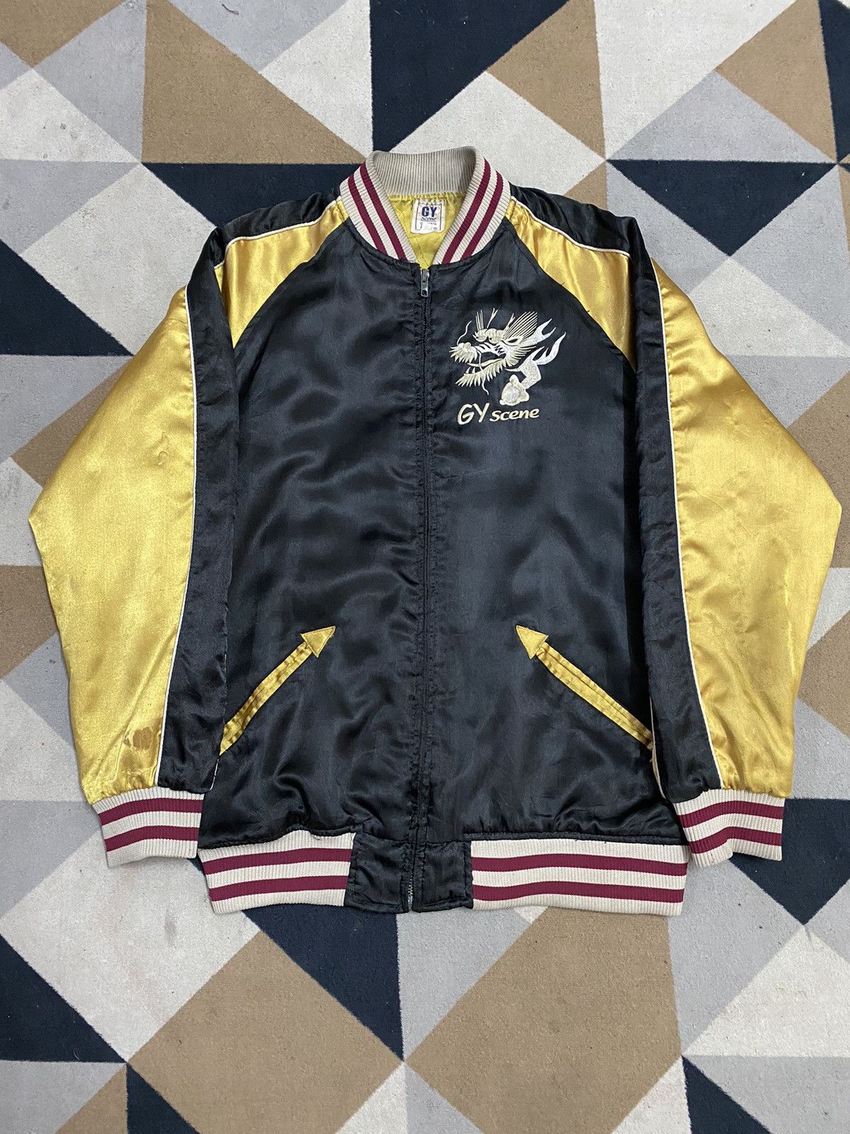 Japanese Brand Sukajan Gy Scene Dragon Size US S / EU 44-46 / 1 - 4 Thumbnail