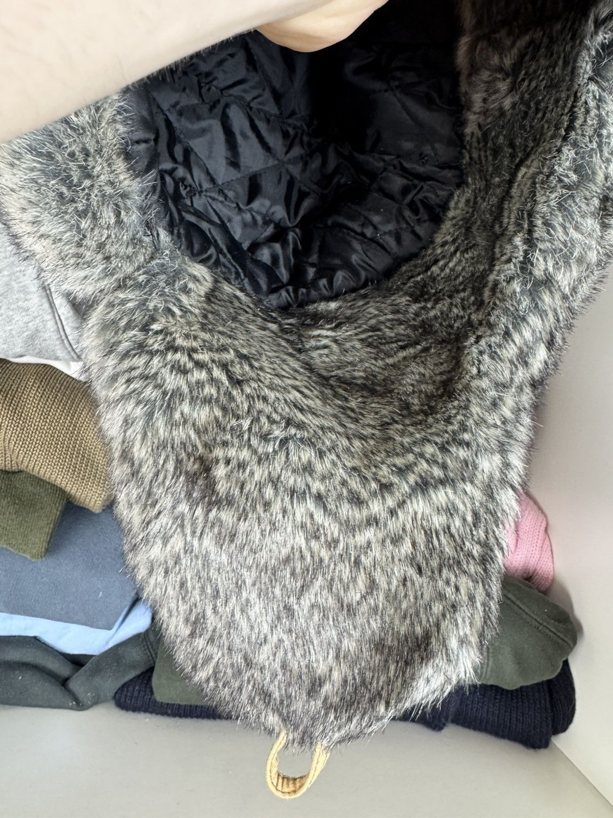 Other Y2K Ushanka Faux Fuzzy Fur Hat Size ONE SIZE - 13 Thumbnail