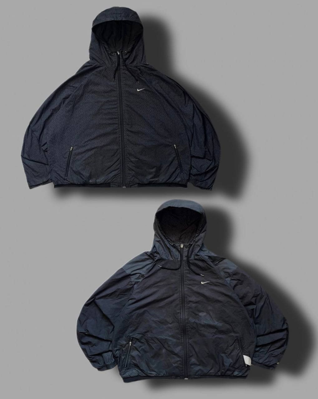 Nike Nike Double swoosh quilted jacket | Grailed