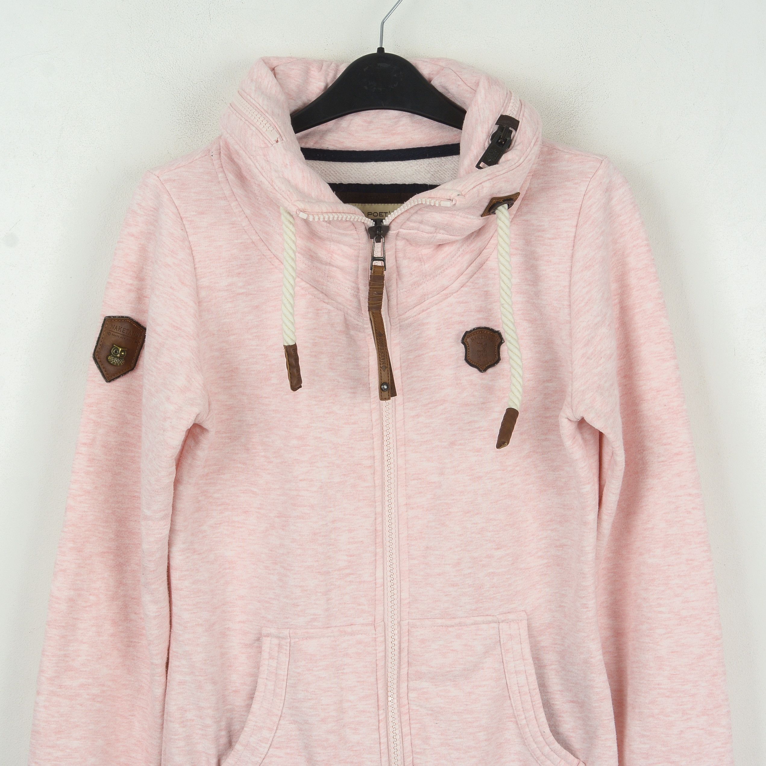 Naketano Schnizzel Dizzel Popizzel Zip Up Sweatshirt Jumper Sweater Size S / US 4 / IT 40 - 3 Thumbnail