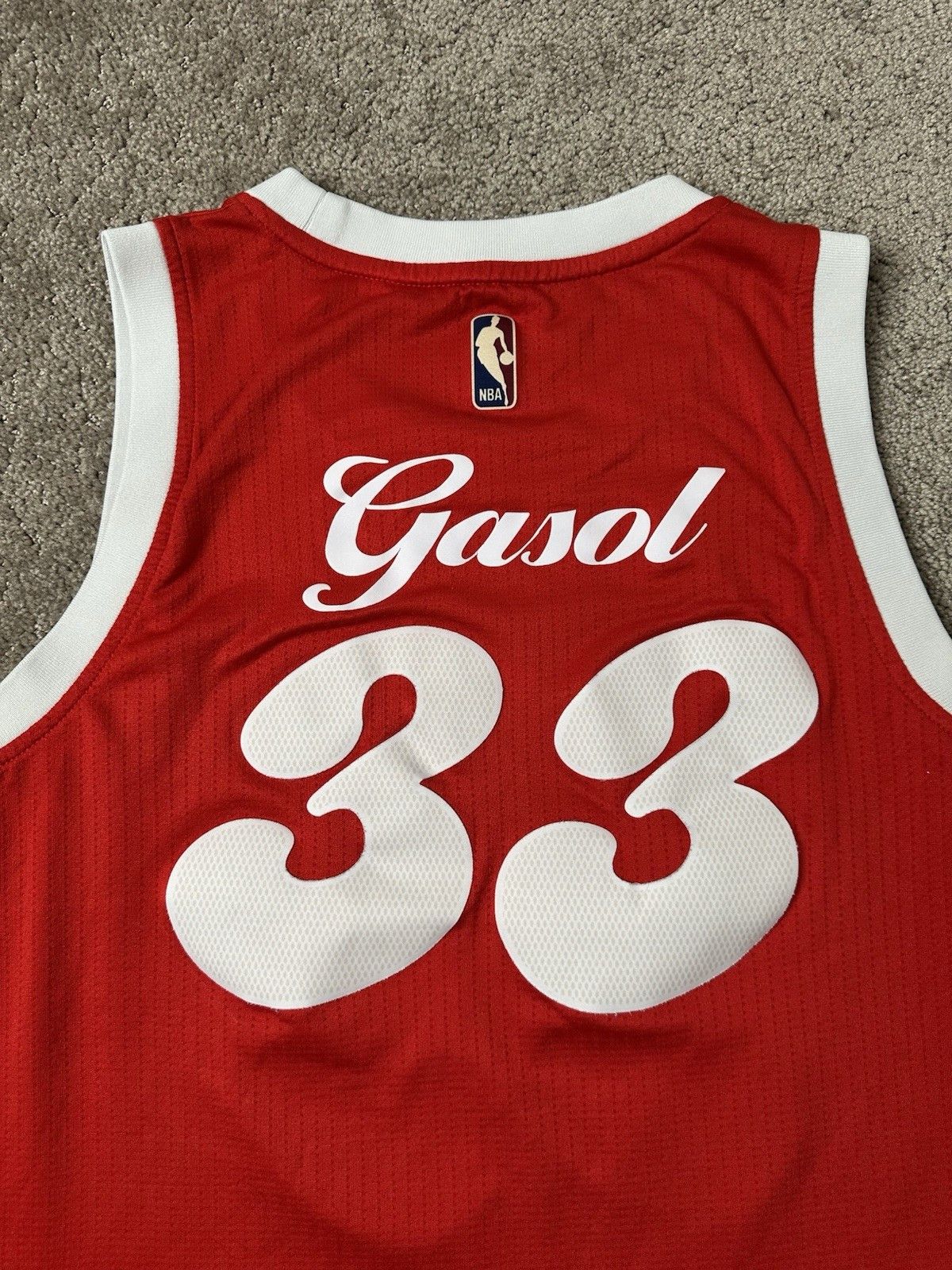 NBA Mens Adidas #33 MARC GASOL Memphis Sounds HWC Grizzlies Sz M Size US M / EU 48-50 / 2 - 4 Thumbnail