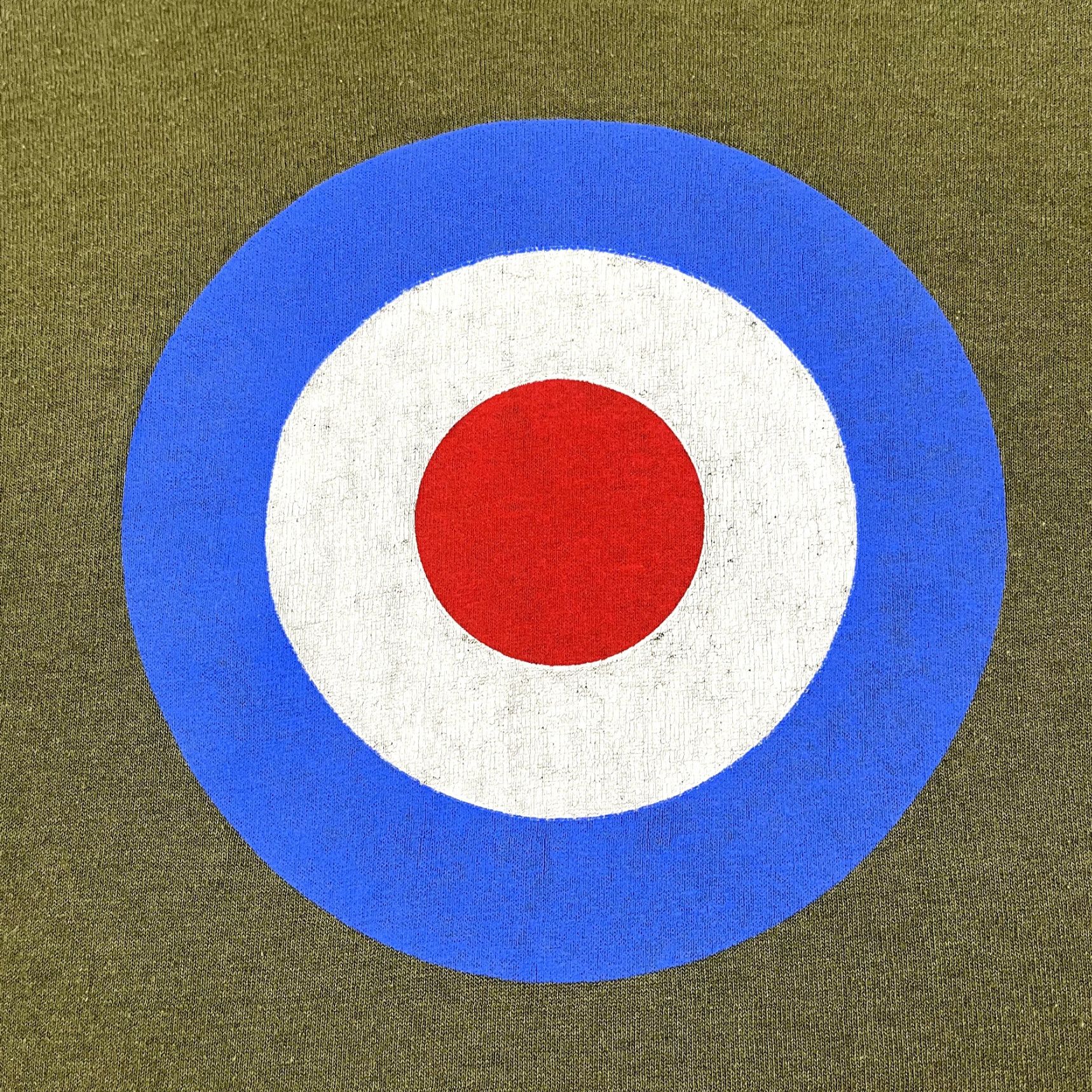 Rothco VINTAGE Rothco Army Green Graphic Tee Men Large British Roundel Symbol T-Shirt Size US L / EU 52-54 / 3 - 2 Thumbnail