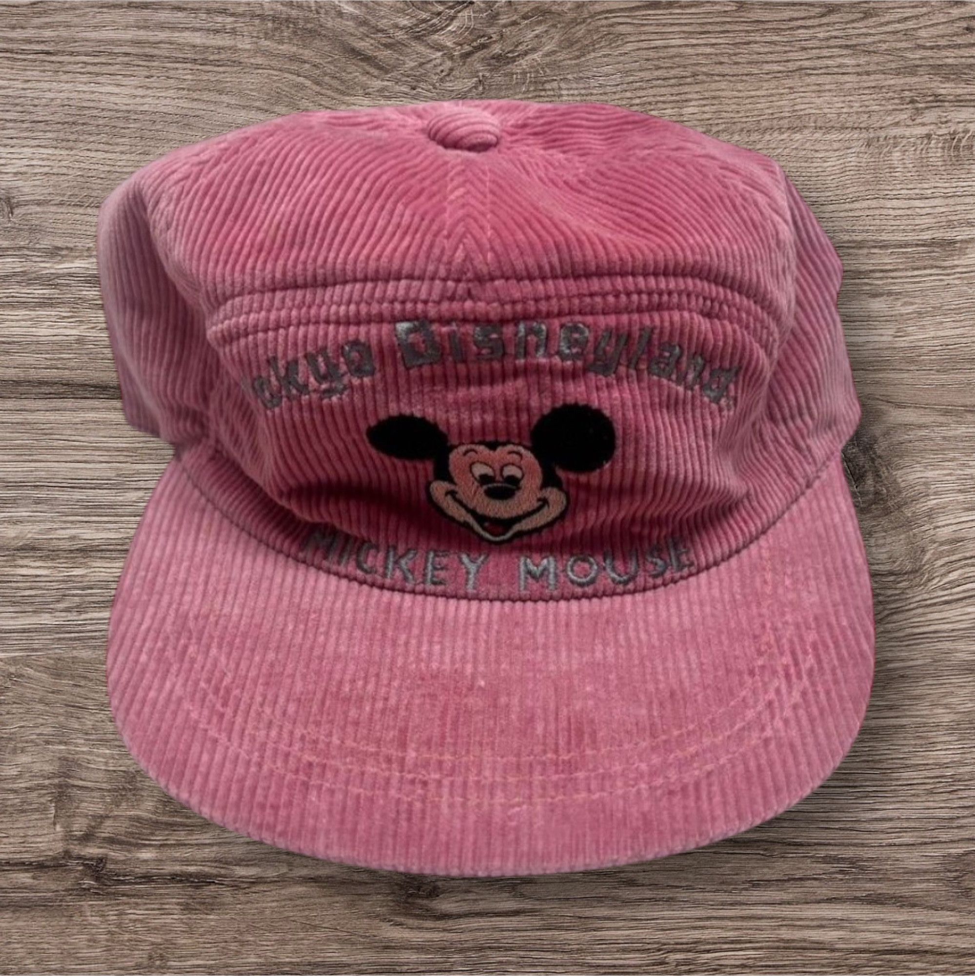 Disney × Mickey Mouse × Vintage Vintage Disney Mickey Mouse Corduroy Cap Size ONE SIZE - 1 Thumbnail