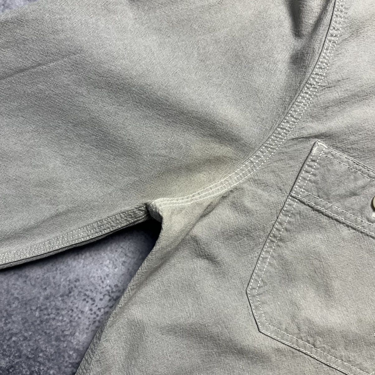 Allsaints × Vintage Vintage Allsaints Gray Shirt Button Up Streetwear Y2K Size US M / EU 48-50 / 2 - 7 Thumbnail
