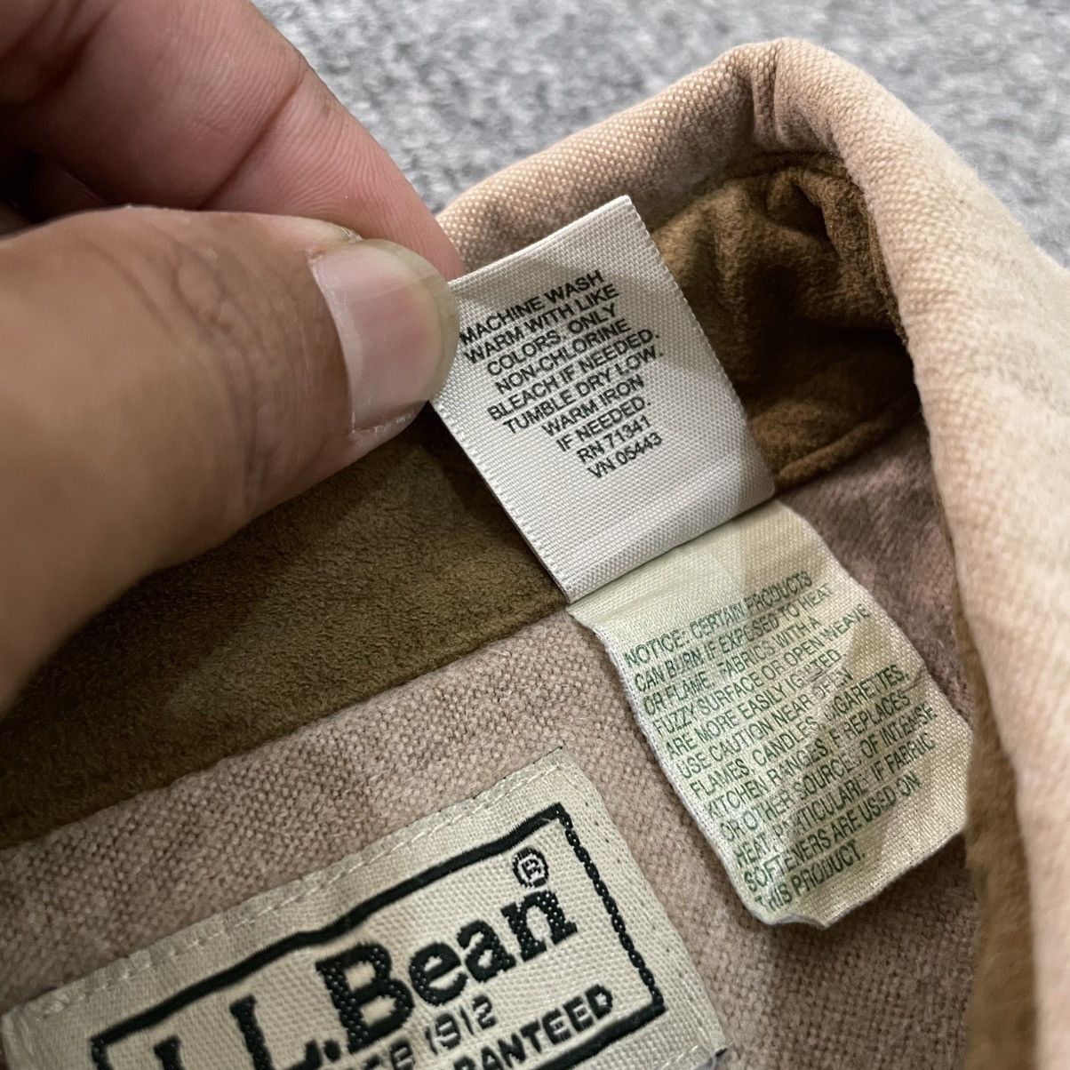 L.L. Bean LL Bean Button Up Shirt Heavy Flannel Size US M / EU 48-50 / 2 - 5 Thumbnail