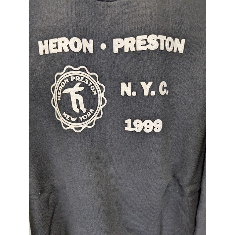 Heron Preston o1rshd1 Medieval Heron Crewneck in Black/White Size US L / EU 52-54 / 3 - 4 Thumbnail