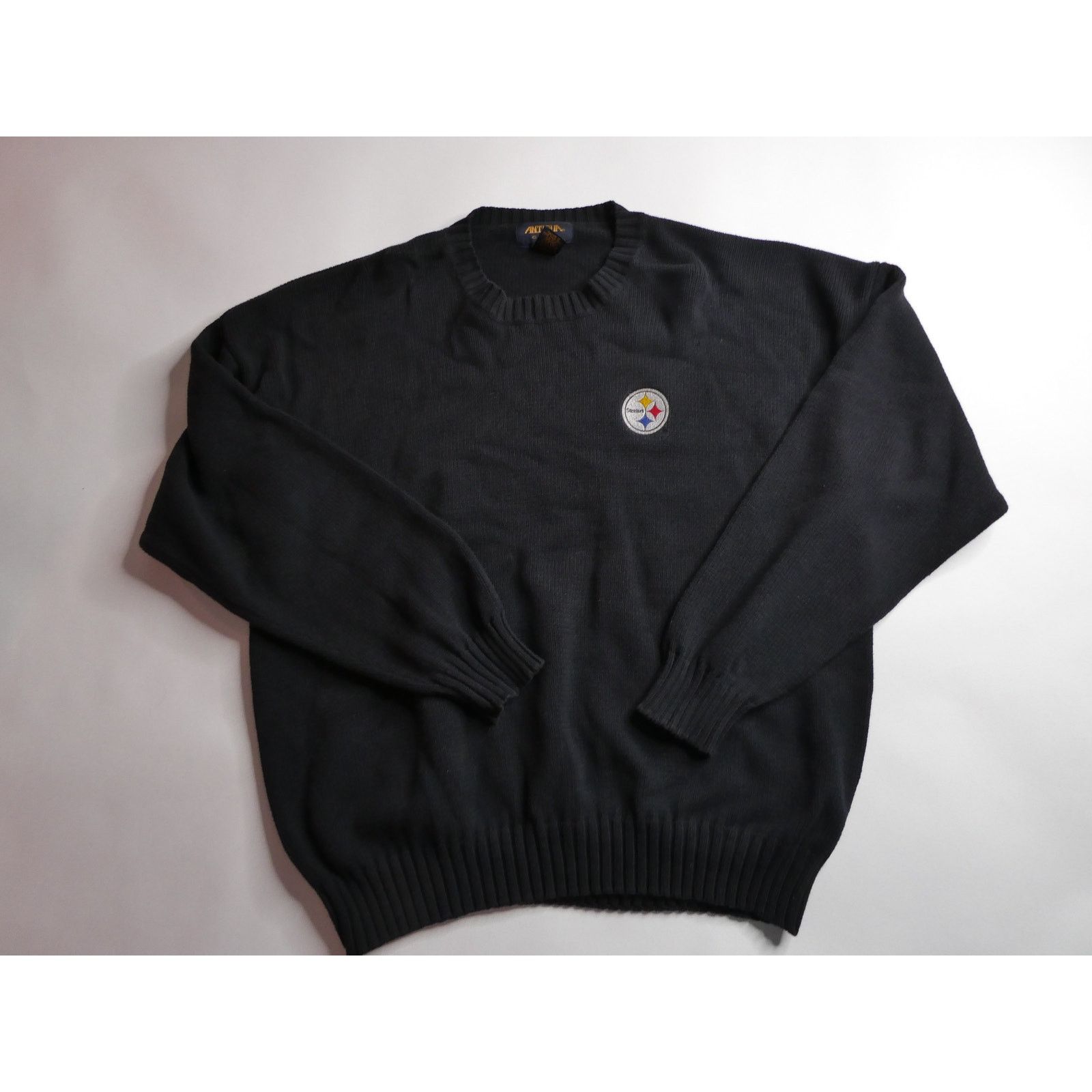 Antigua Antigua golf sweater, Pittsburg Steelers, black, XL Size US XL / EU 56 / 4 - 1 Thumbnail