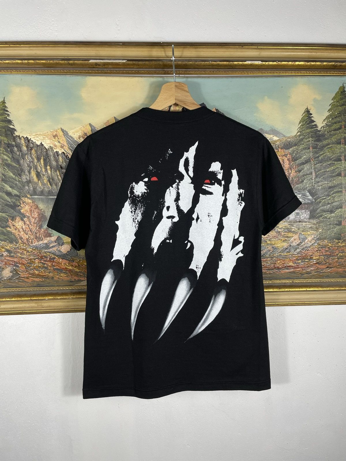 Vintage × WCW/nWo × WWE Black Vintage Retro Y2k 00s Tees T-shirt WWE Size US S / EU 44-46 / 1 - 2 Thumbnail