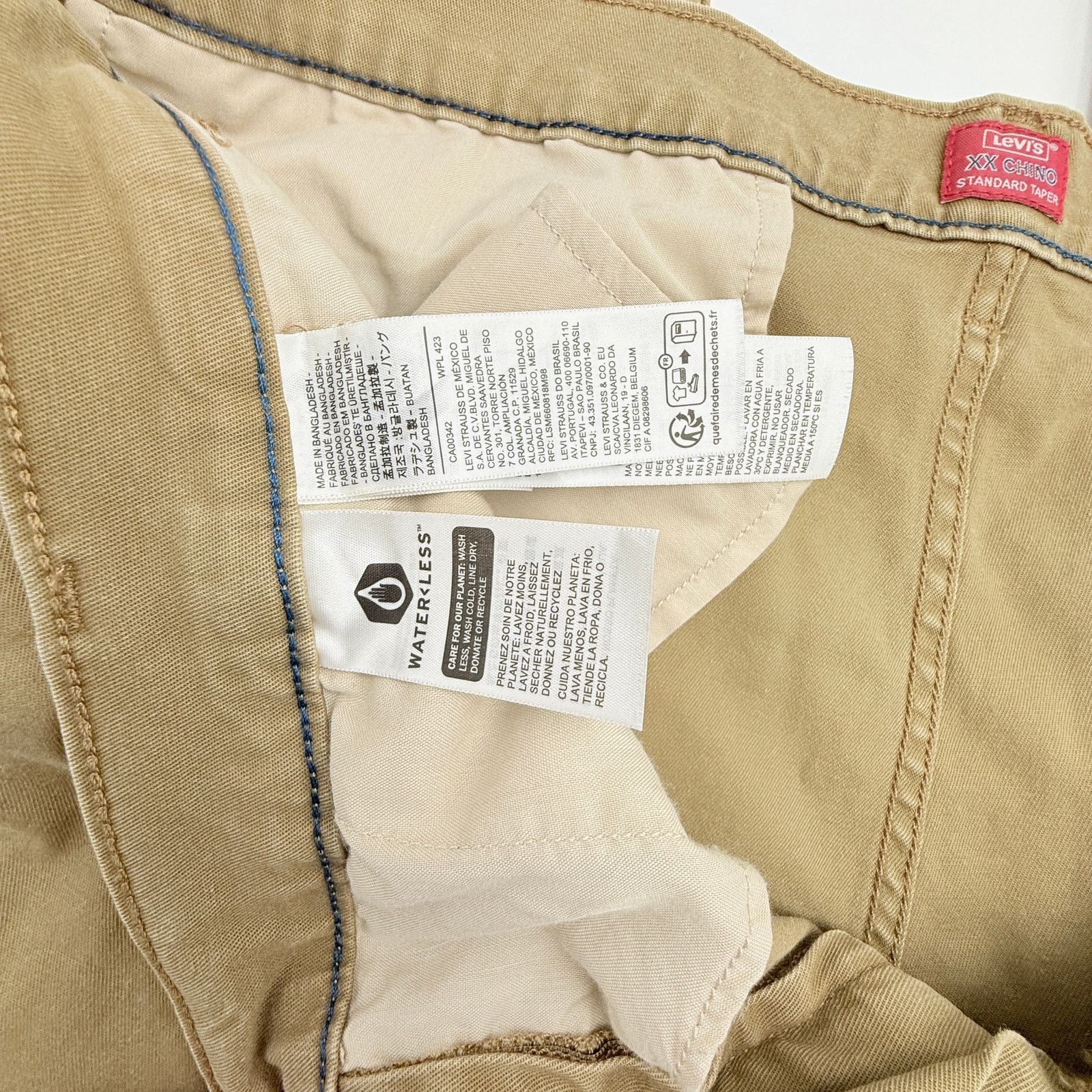 Levi's Levi's XX Chino Standard Taper Pants W36 L30 Size US 36 / EU 52 - 3 Thumbnail