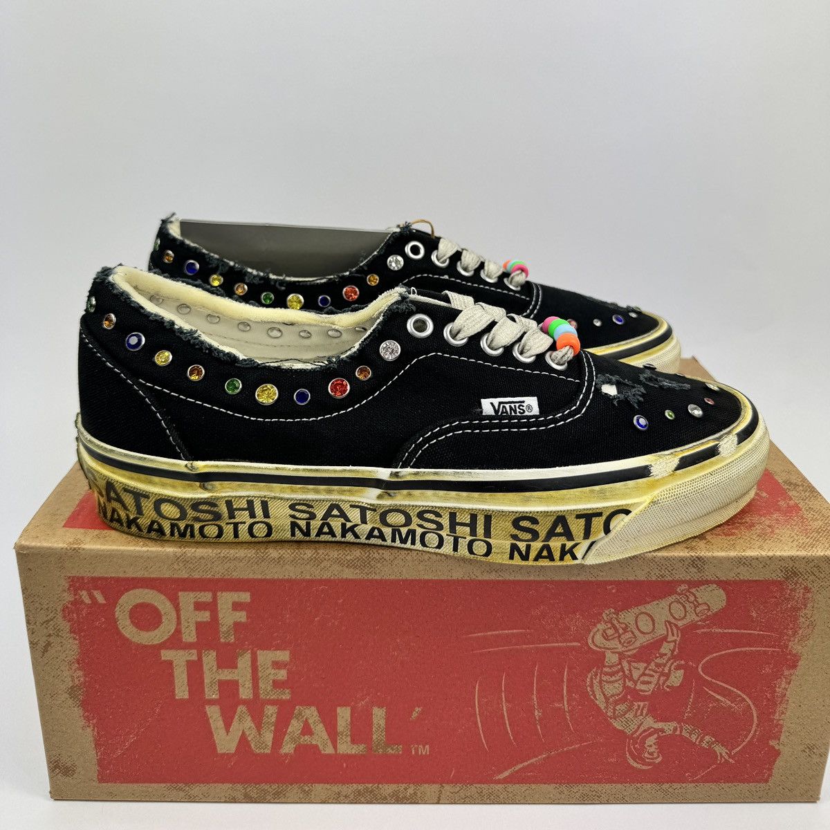 Satoshi Nakamoto × Vans Satoshi Gems Vans Sneakers Size US 11 / EU 44 - 1 Thumbnail