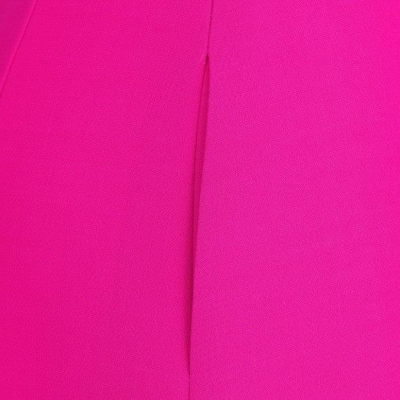 Dior o1w1db10824 Mid-Length Flared Skirt in Fuchsia Size 30" / US 8 / IT 44 - 3 Thumbnail