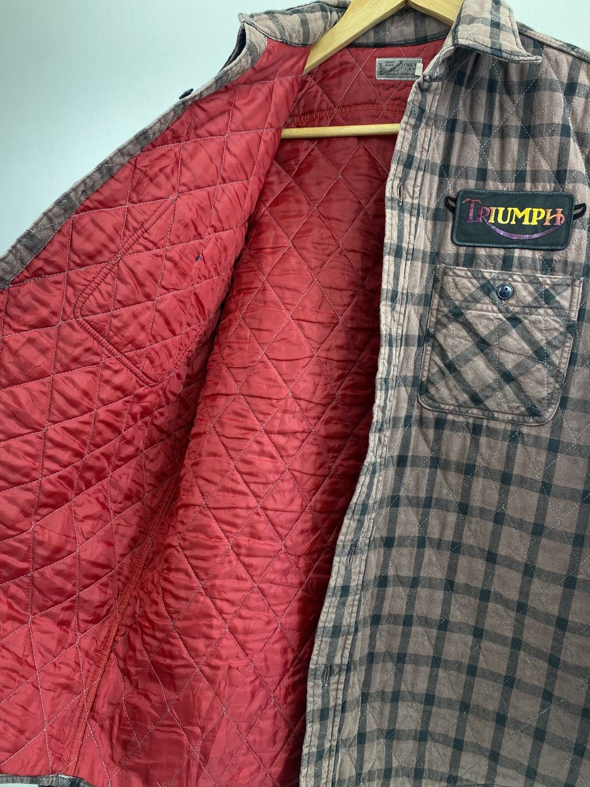 Sugar Cane 90’s Sugarcane by Toyo Enterprise Sunfaded Quilted Flannel Size US L / EU 52-54 / 3 - 12 Thumbnail