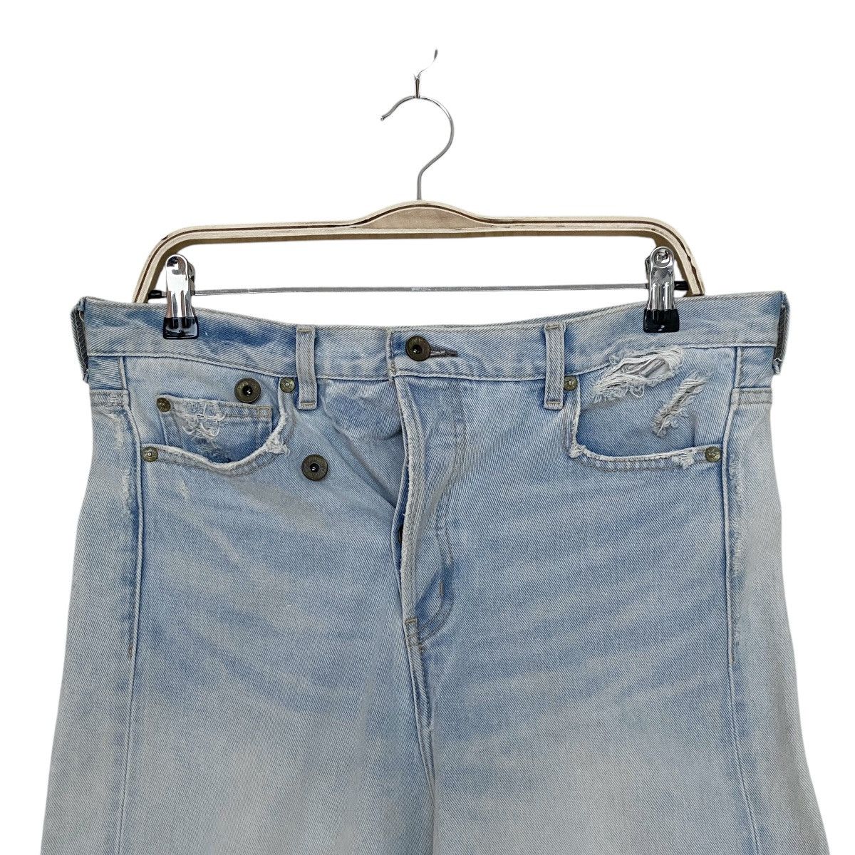 Japanese Brand × Vintage Vintage Japanese Brand Rodeo Crowns Baggy Jeans 2000s Size US 35 - 3 Thumbnail