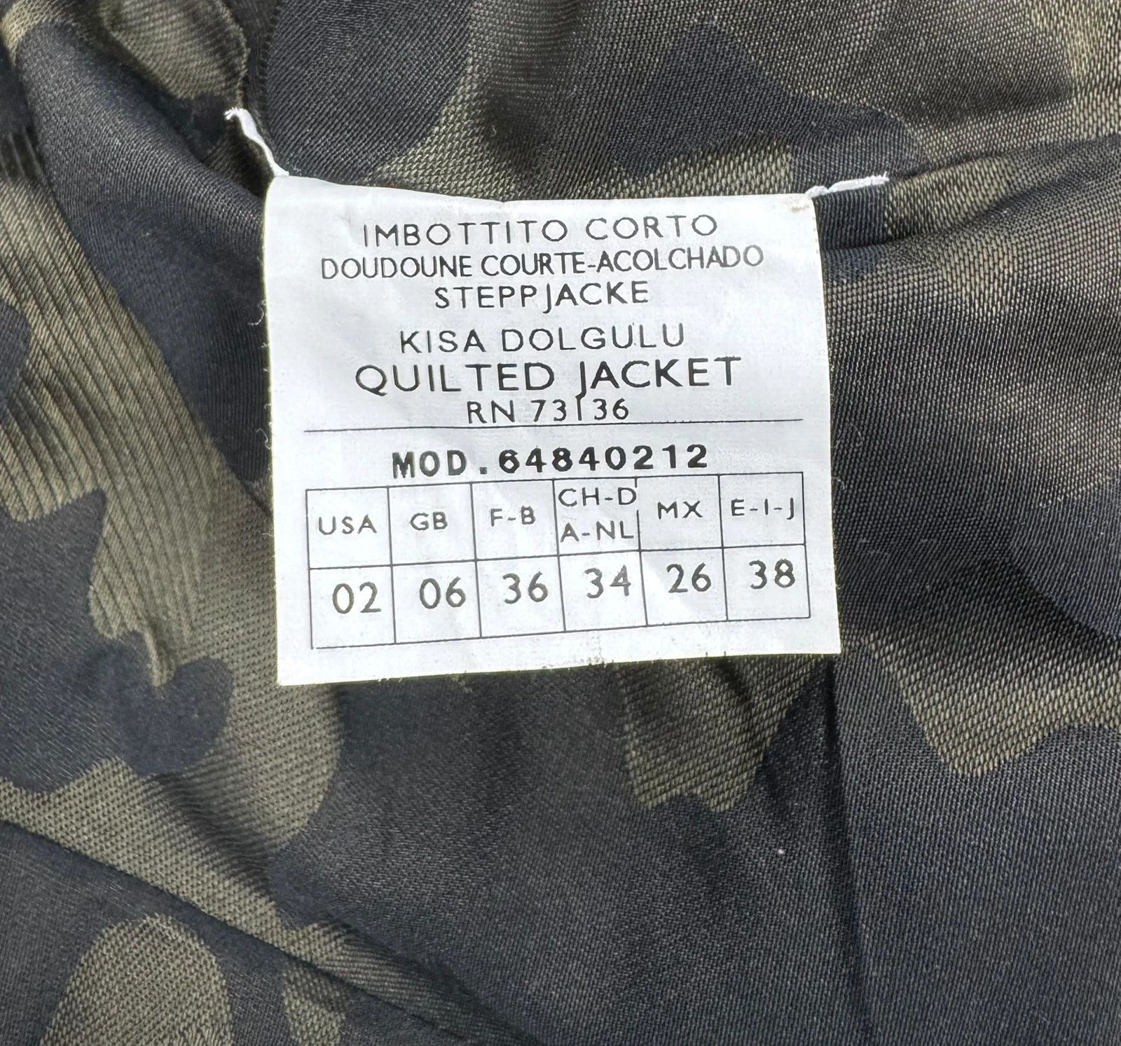 MAX&Co. Max&Co Down Puffer Jacket Camouflage size US2 GB6 Size S / US 4 / IT 40 - 18 Thumbnail