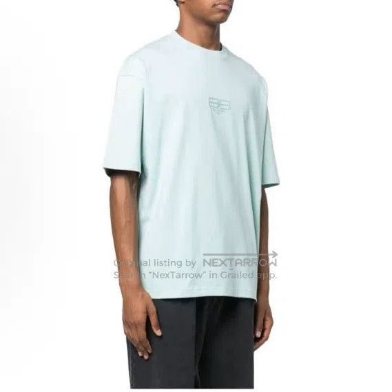 Balenciaga Balenciaga Solid Color Embroidered Logo Short Sleeve T-Shi Size US M / EU 48-50 / 2 - 8 Thumbnail