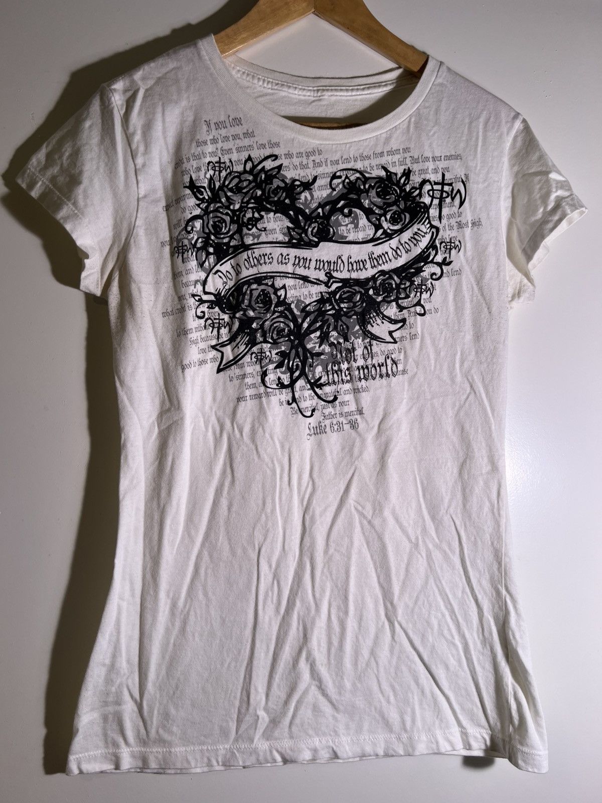 Vintage 2000’s Y2K VTG Vintage NOW Jesus Christ Gothic Goth Shirt Size L / US 10 / IT 46 - 1 Thumbnail