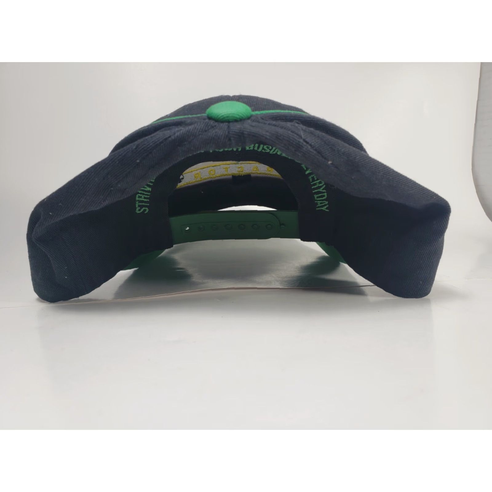 Vintage Nike Shirt Hat Mens Adjustable Black Green Sinclair Tractor MLB Baseball Cap Snapback Classic Washington IA Size ONE SIZE - 5 Thumbnail