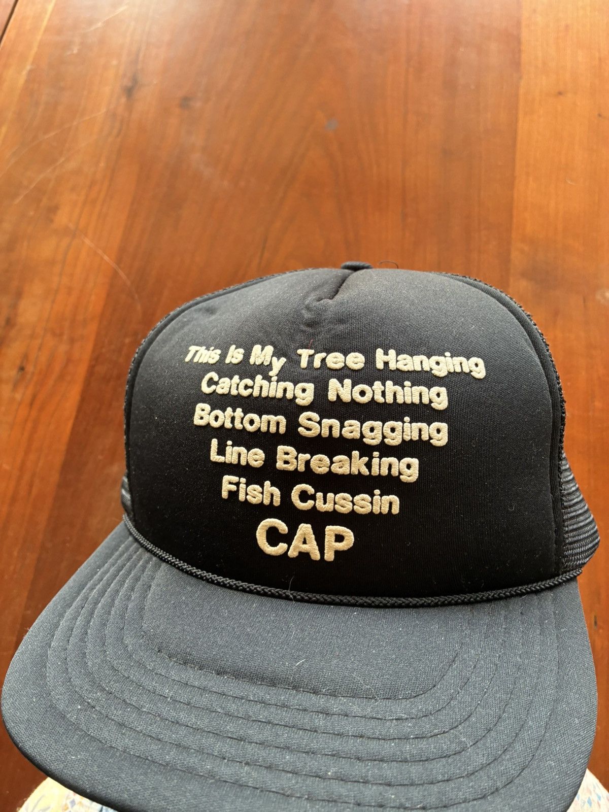 Vintage Vintage 80s fishing trucker hat Size ONE SIZE - 2 Thumbnail