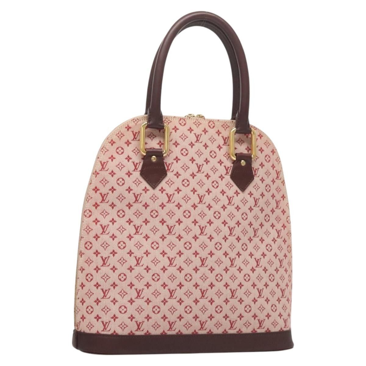 Louis Vuitton Louis Vuitton Alma Handbag Mini Lin Size ONE SIZE - 1 Thumbnail