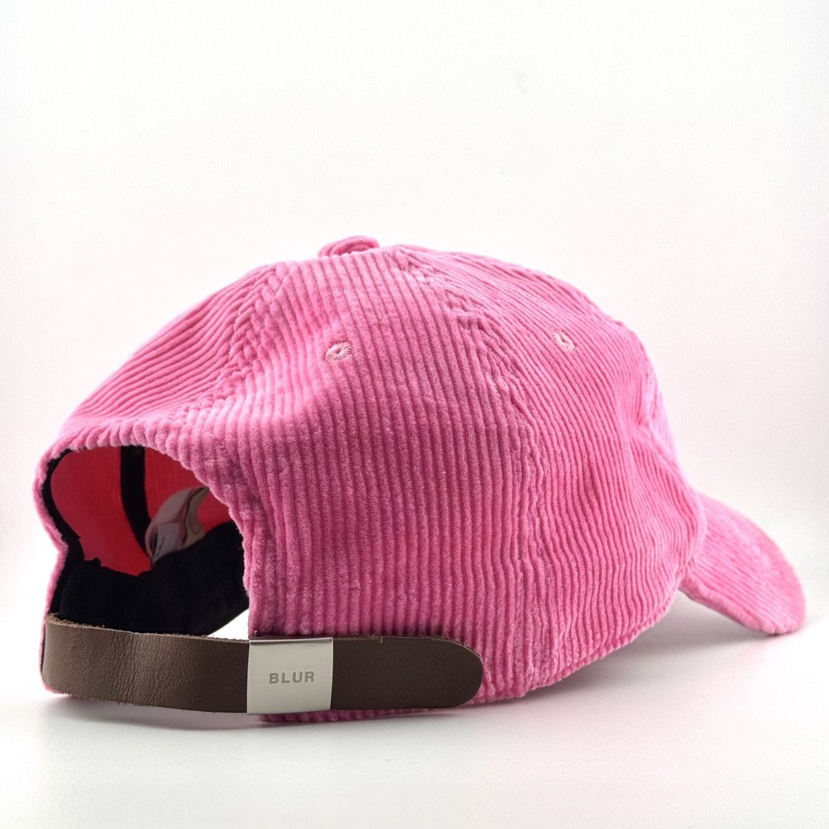 Japanese Brand BLUR Corduroy Ball Cap Big B Embroidery Logo Streetwear Hat Size ONE SIZE - 4 Thumbnail