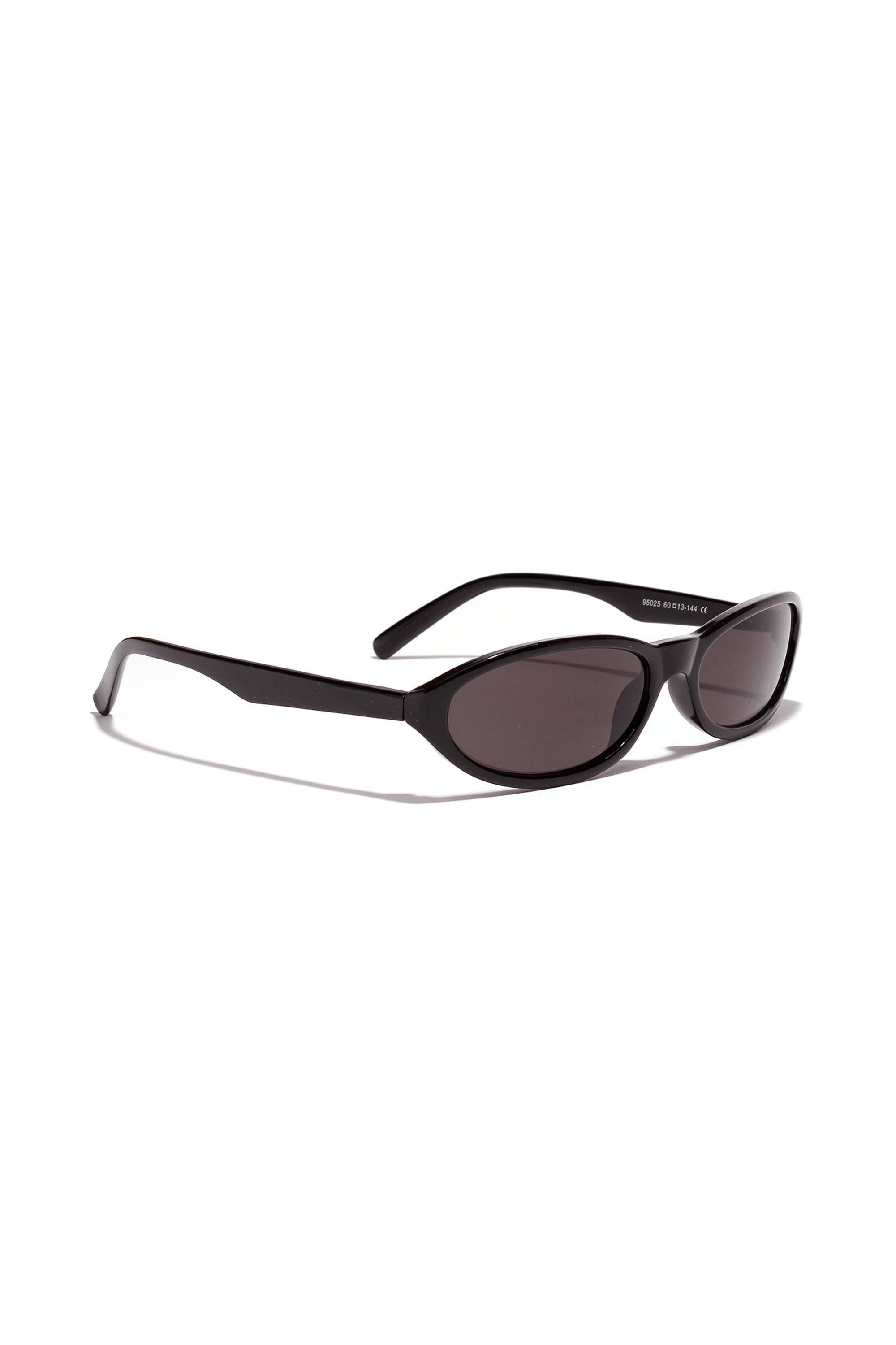 Japanese Brand Rare Vtg Y2k Avant Garde Cat Eye Black Sunglasses Unisex OS Size ONE SIZE - 2 Thumbnail