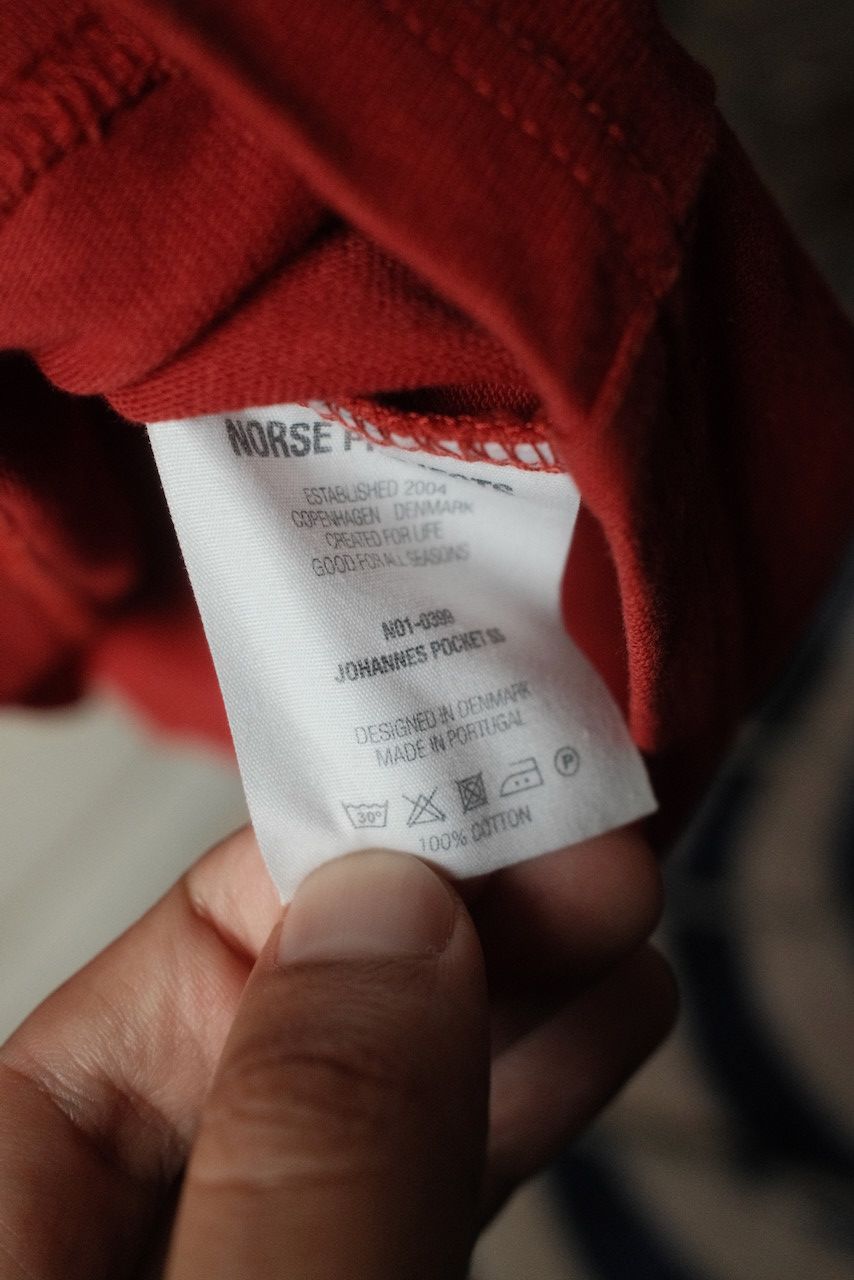 Norse Projects S/S Johannes Pocket Tee Size US S / EU 44-46 / 1 - 4 Thumbnail