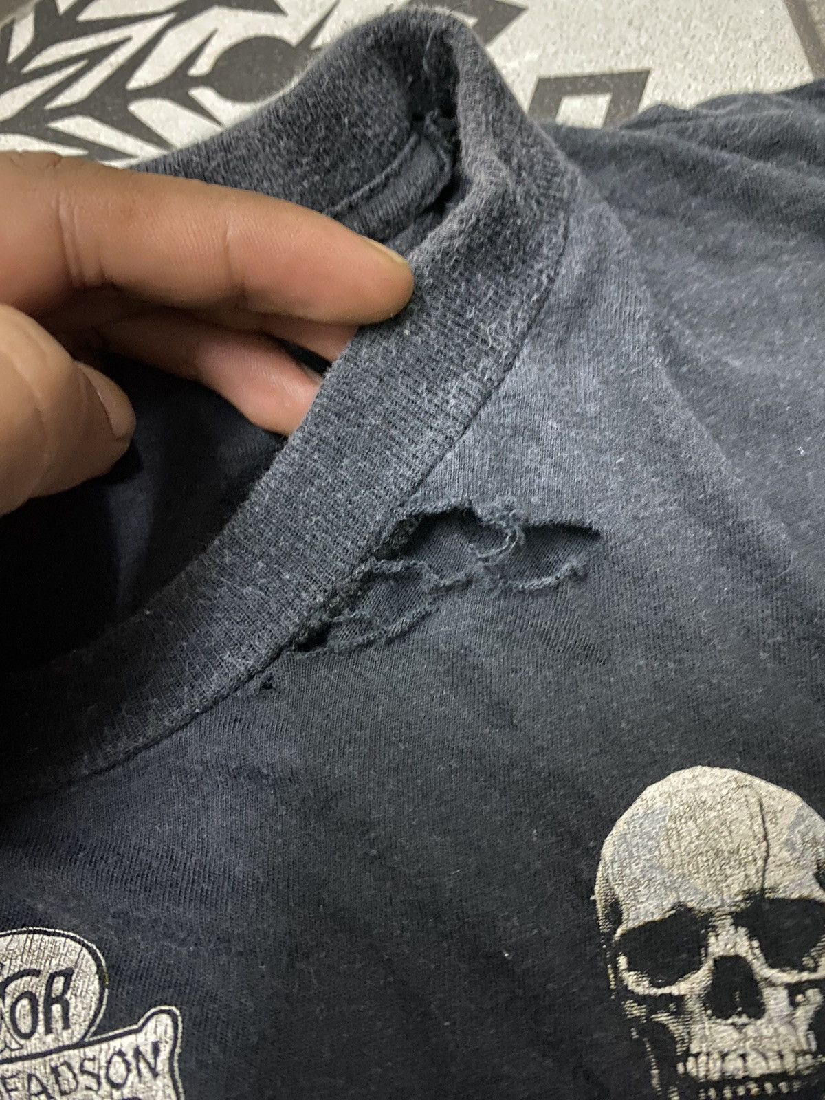 Harley Davidson × Vintage Vintage Motor Hell deadson Birds 💀 Size US L / EU 52-54 / 3 - 3 Thumbnail