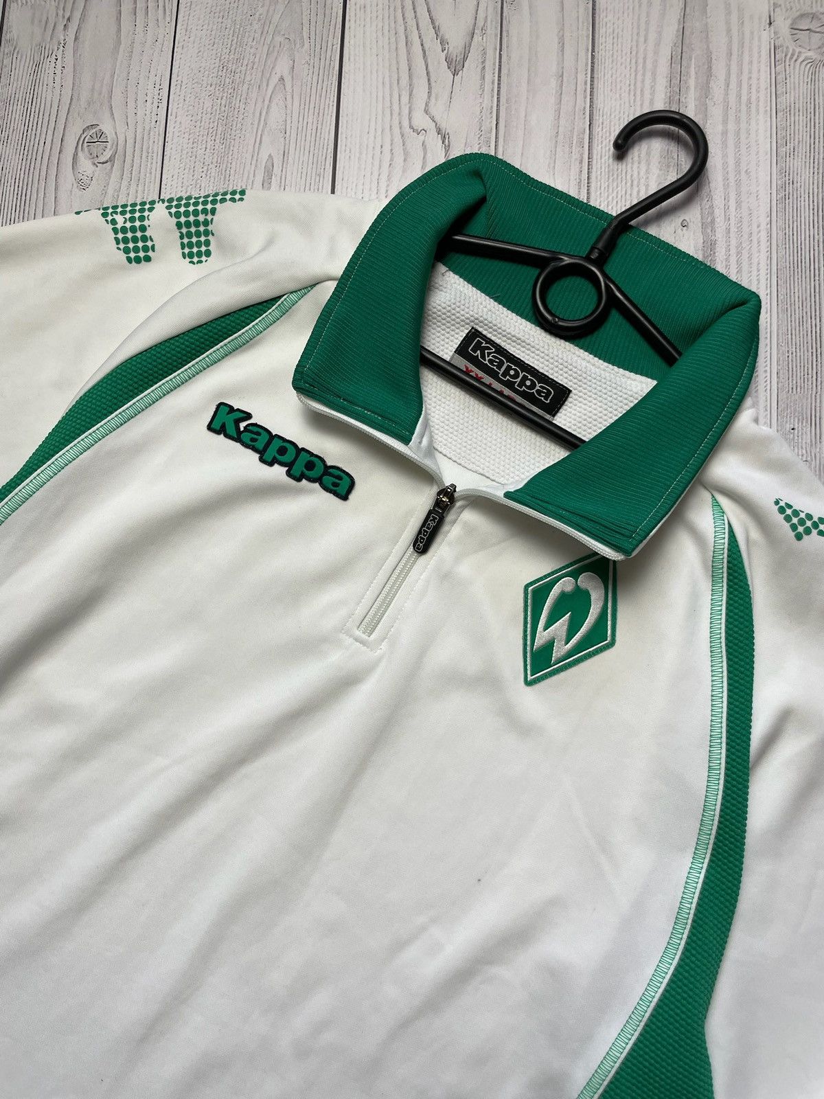 Vintage Vintage Werder Bremen soccer track jacket size XXL kappa Size US XXL / EU 58 / 5 - 2 Thumbnail