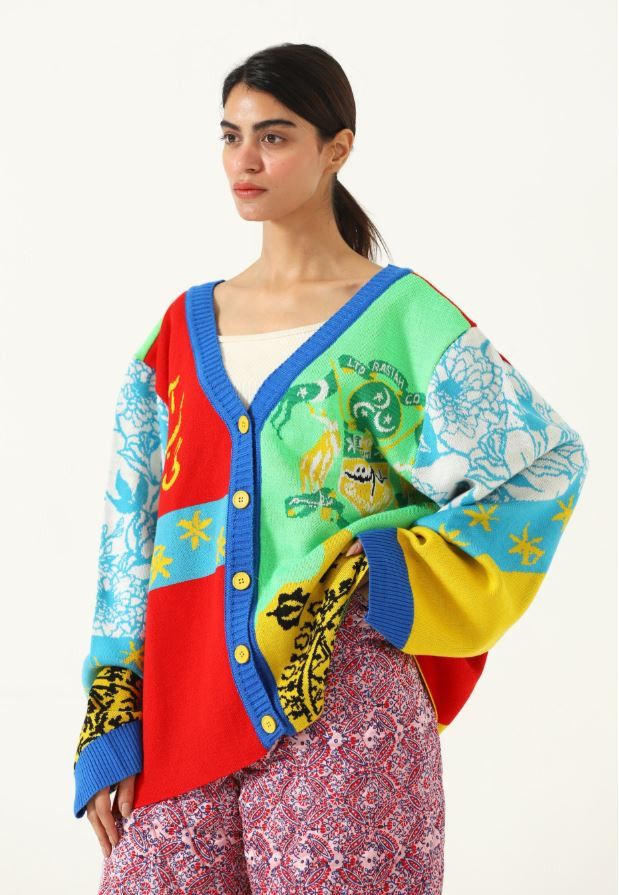 Other Rastah “Am I Free” Knit Cardigan – Size M – NWT Size US M / EU 48-50 / 2 - 7 Thumbnail