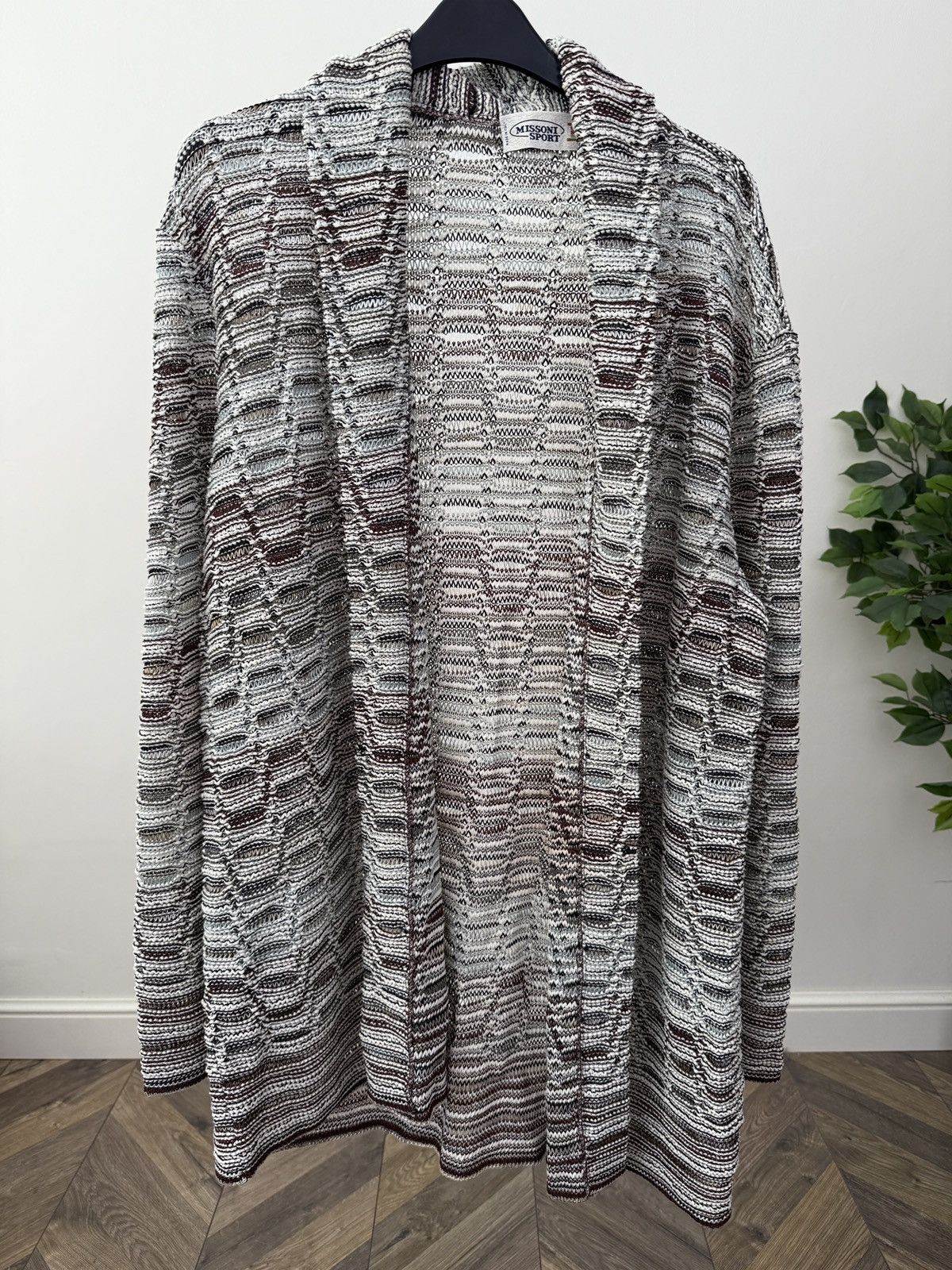Missoni Vintage Missoni Sport Open Front women’s Cardigan Size XL / US 12-14 / IT 48-50 - 2 Thumbnail