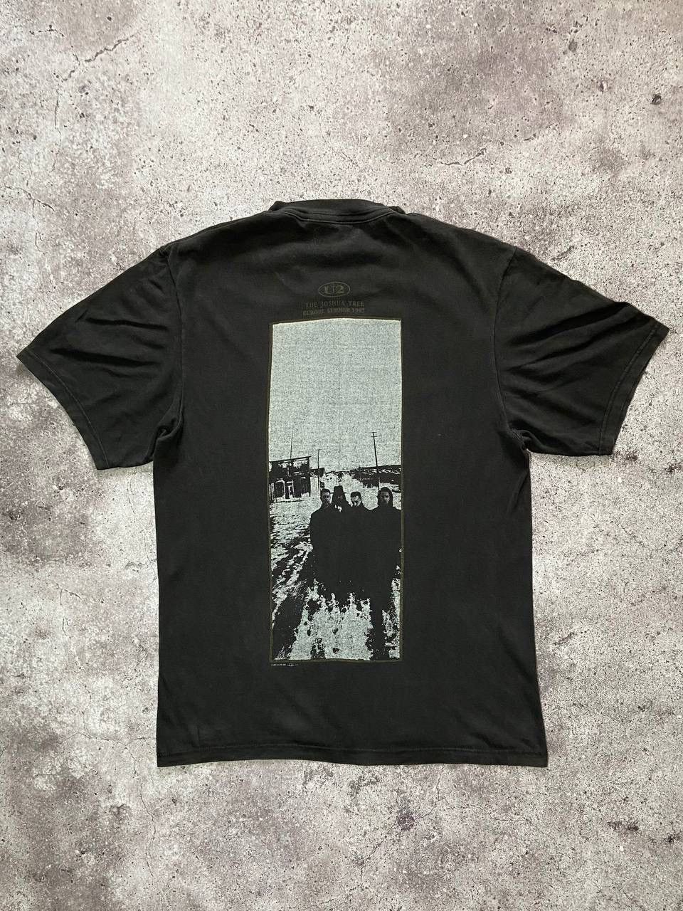 Band Tees × Vintage Vintage 1987 The Joshua Tree Tour T-Shirt rare 80s Size US M / EU 48-50 / 2 - 7 Thumbnail