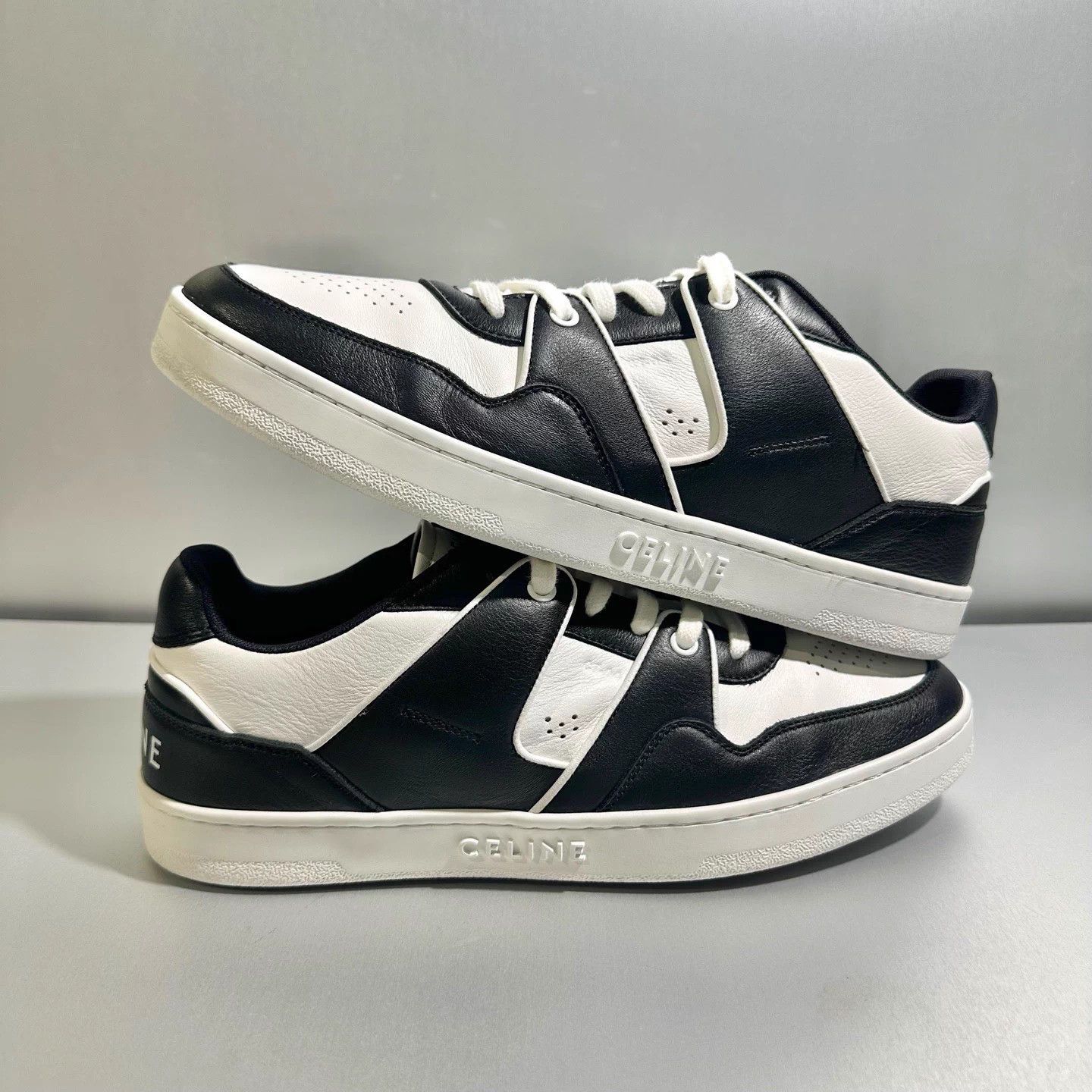 Celine Celine Black & White Panda Like New Sneakers 43 Size US 10 / EU 43 - 3 Thumbnail
