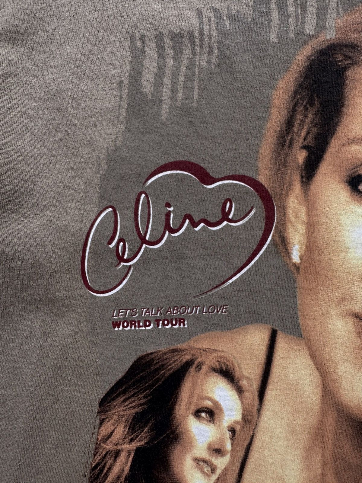 Band Tees × Vintage Vintage Celine Dion Let’s Talk About Love 1999 Tee Shirt Size US L / EU 52-54 / 3 - 6 Thumbnail