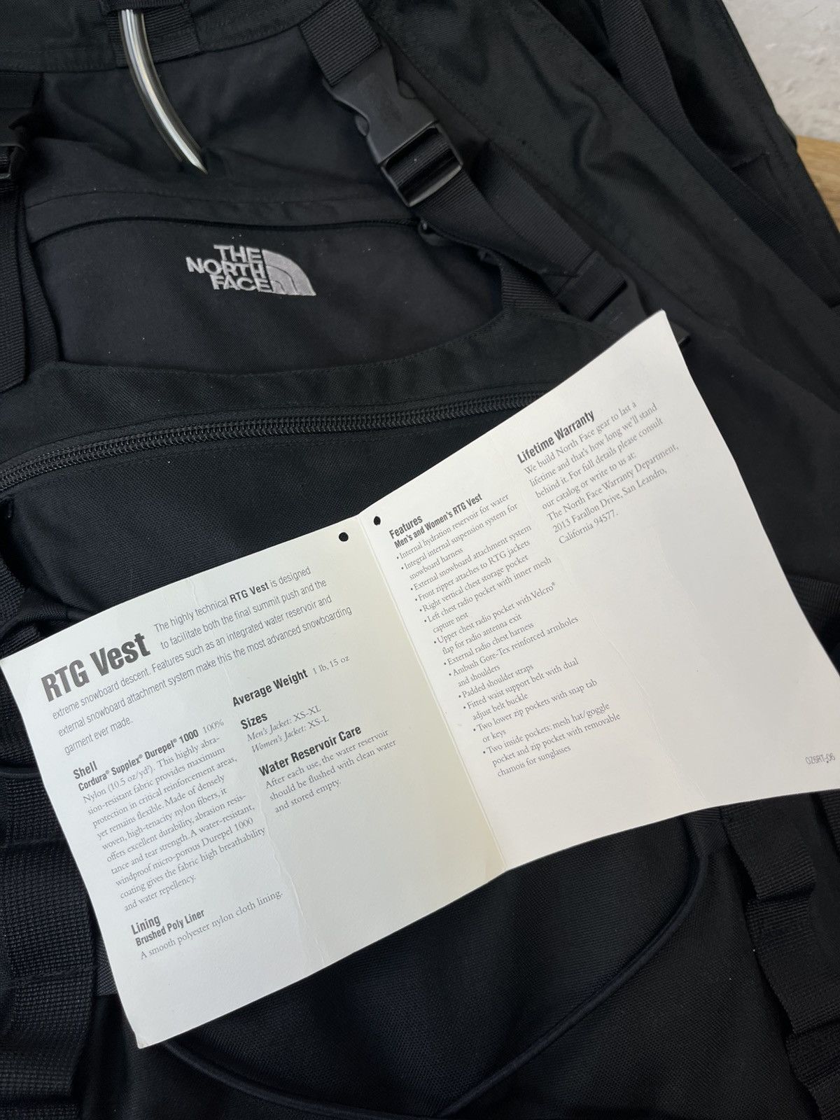 The North Face TNF Black The North Face Men’s XL OG RTG Vest Size US XL / EU 56 / 4 - 21 Thumbnail