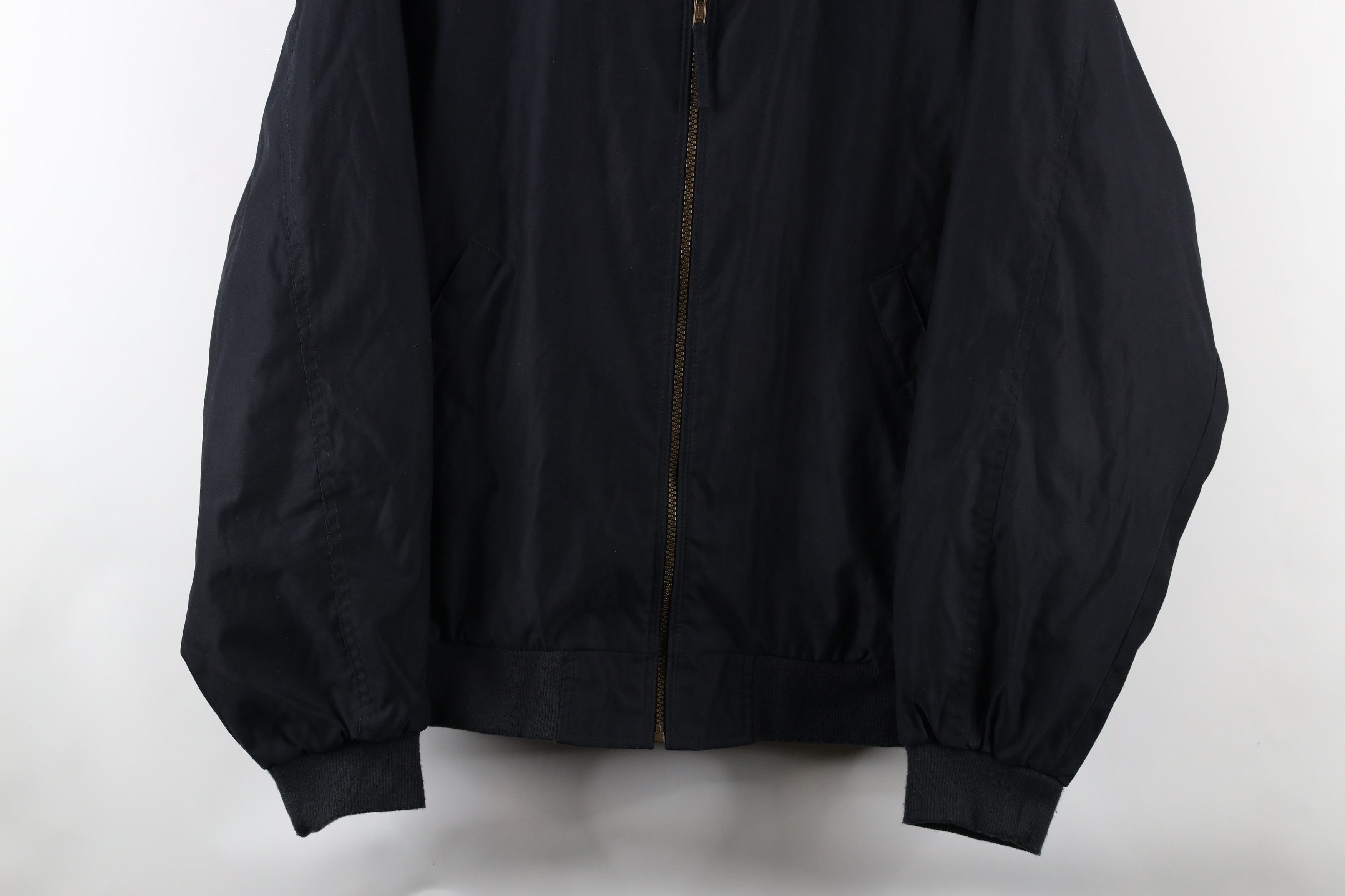 Vintage Vintage 90s Streetwear Full Zip Bomber Jacket Black Size US L / EU 52-54 / 3 - 3 Thumbnail